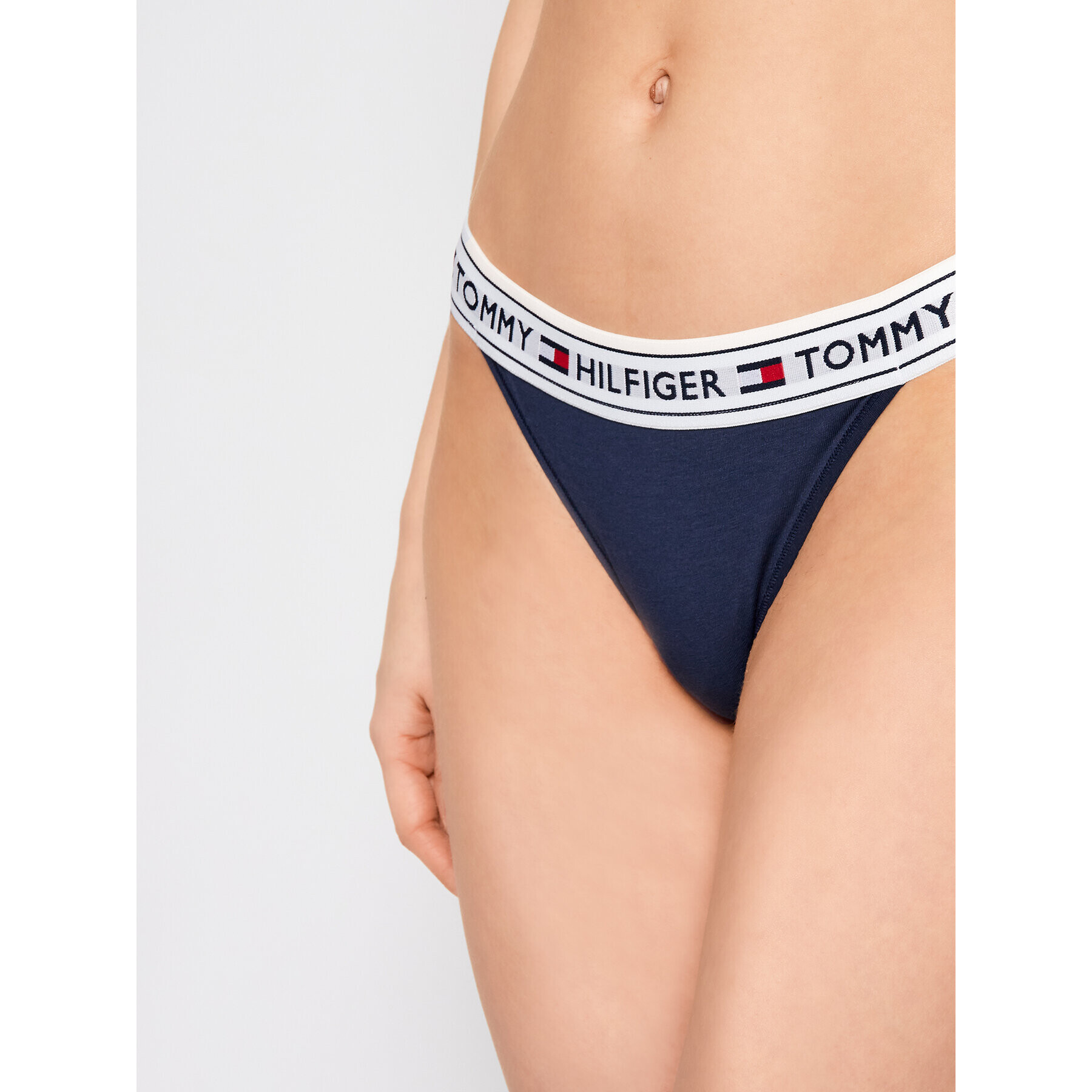 Tommy Hilfiger Klasické kalhotky UW0UW00726 Tmavomodrá - Pepit.cz