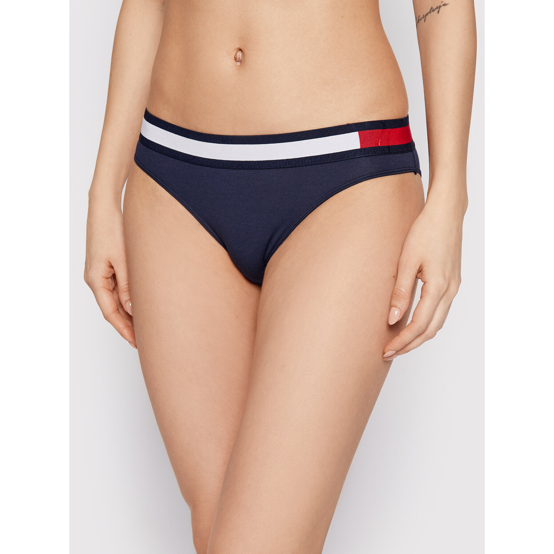 Tommy Hilfiger Klasické kalhotky UW0UW01560 Tmavomodrá - Pepit.cz