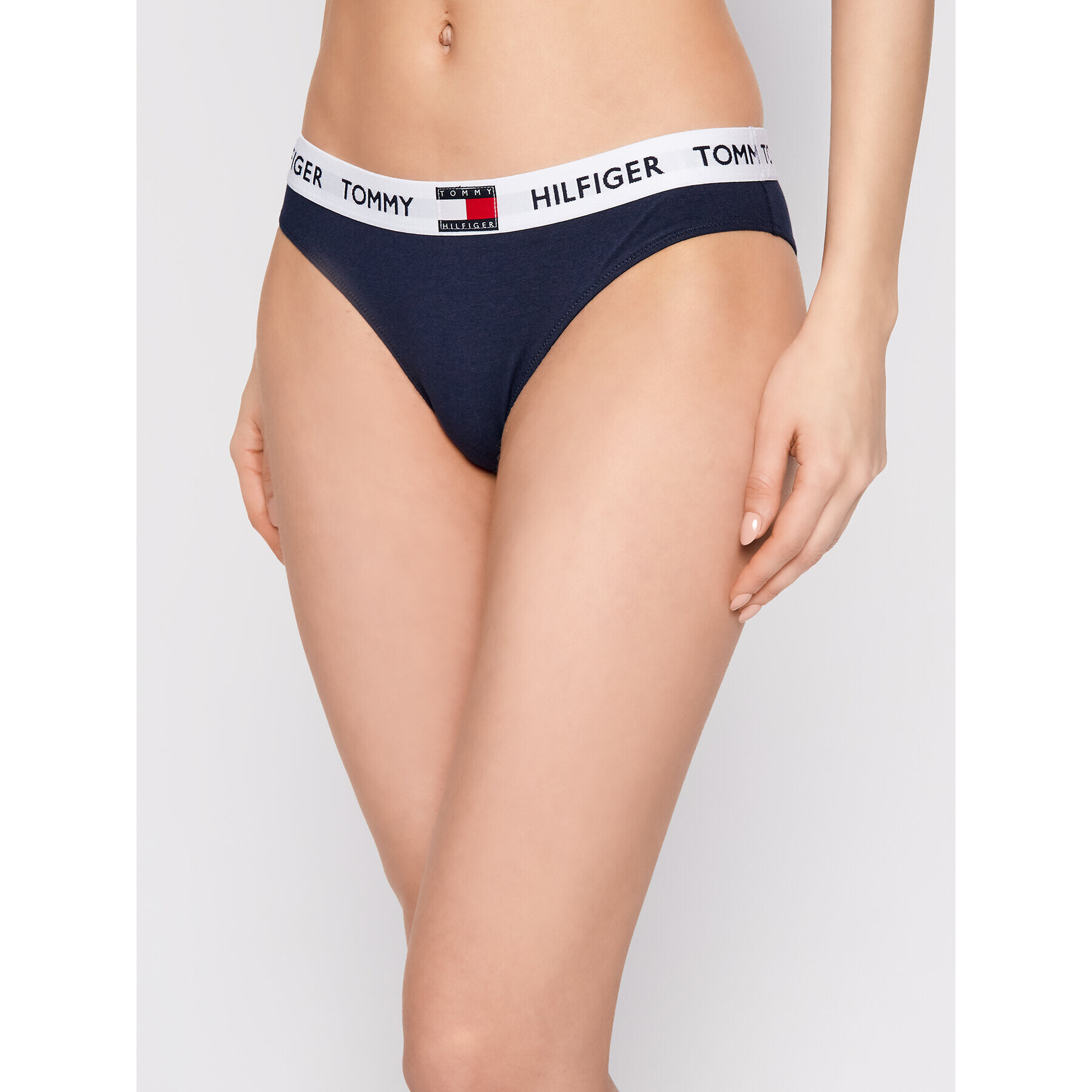 Tommy Hilfiger Klasické kalhotky UW0UW02193 Tmavomodrá - Pepit.cz