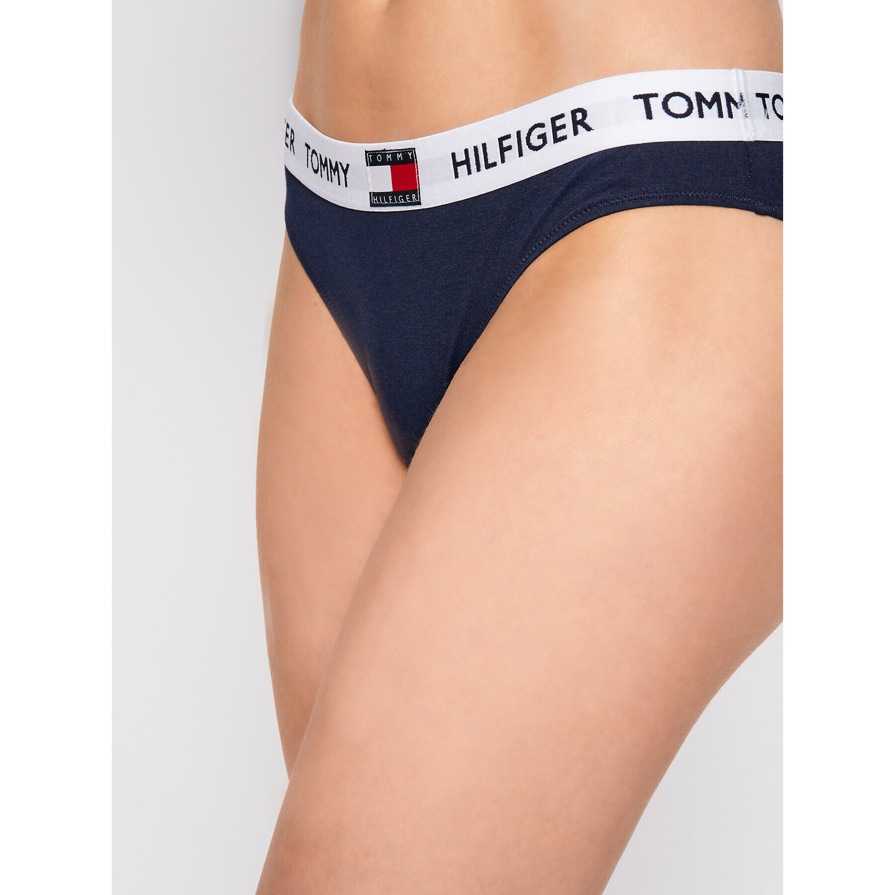 Tommy Hilfiger Klasické kalhotky UW0UW02193 Tmavomodrá - Pepit.cz