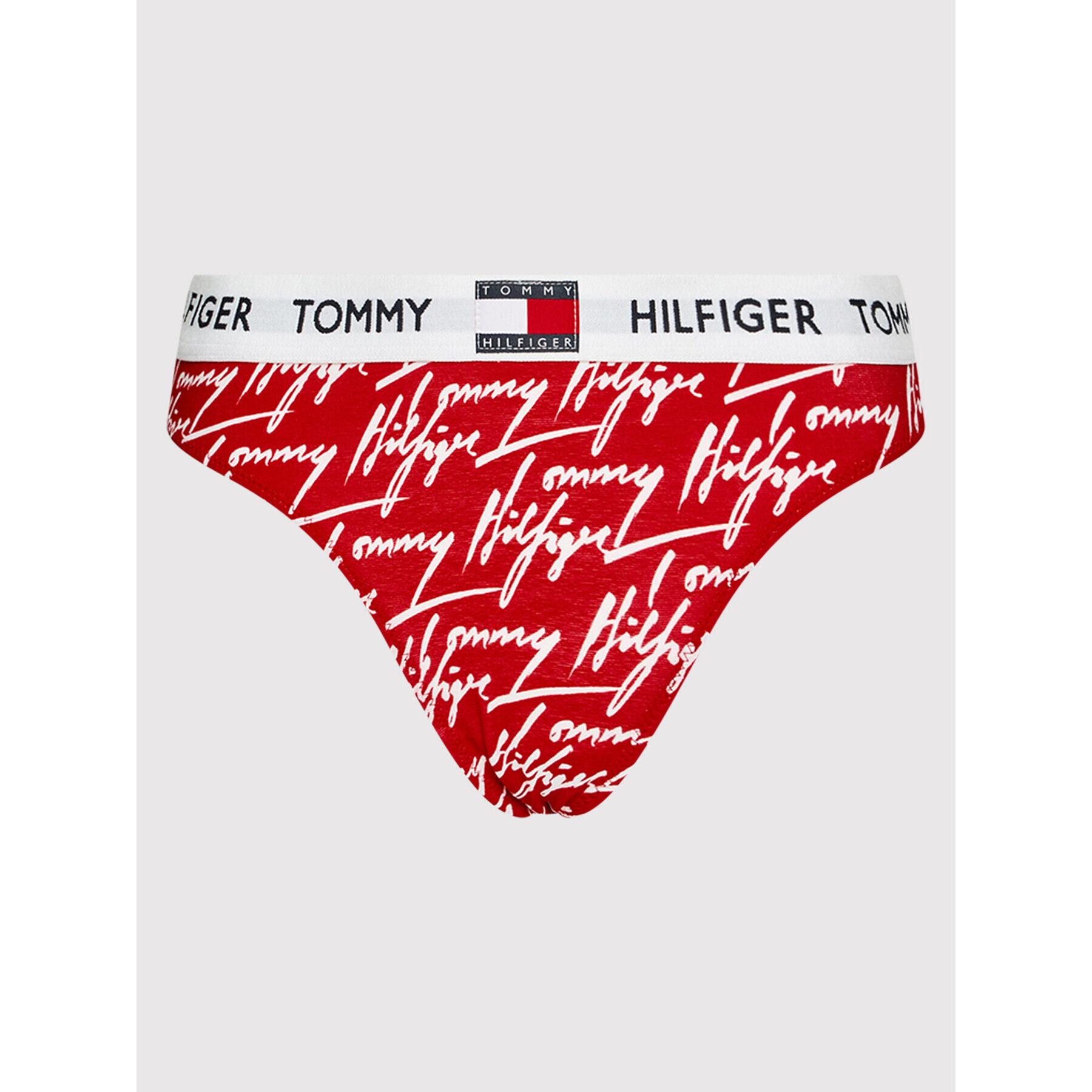 Tommy Hilfiger Klasické kalhotky UW0UW02206 Červená - Pepit.cz