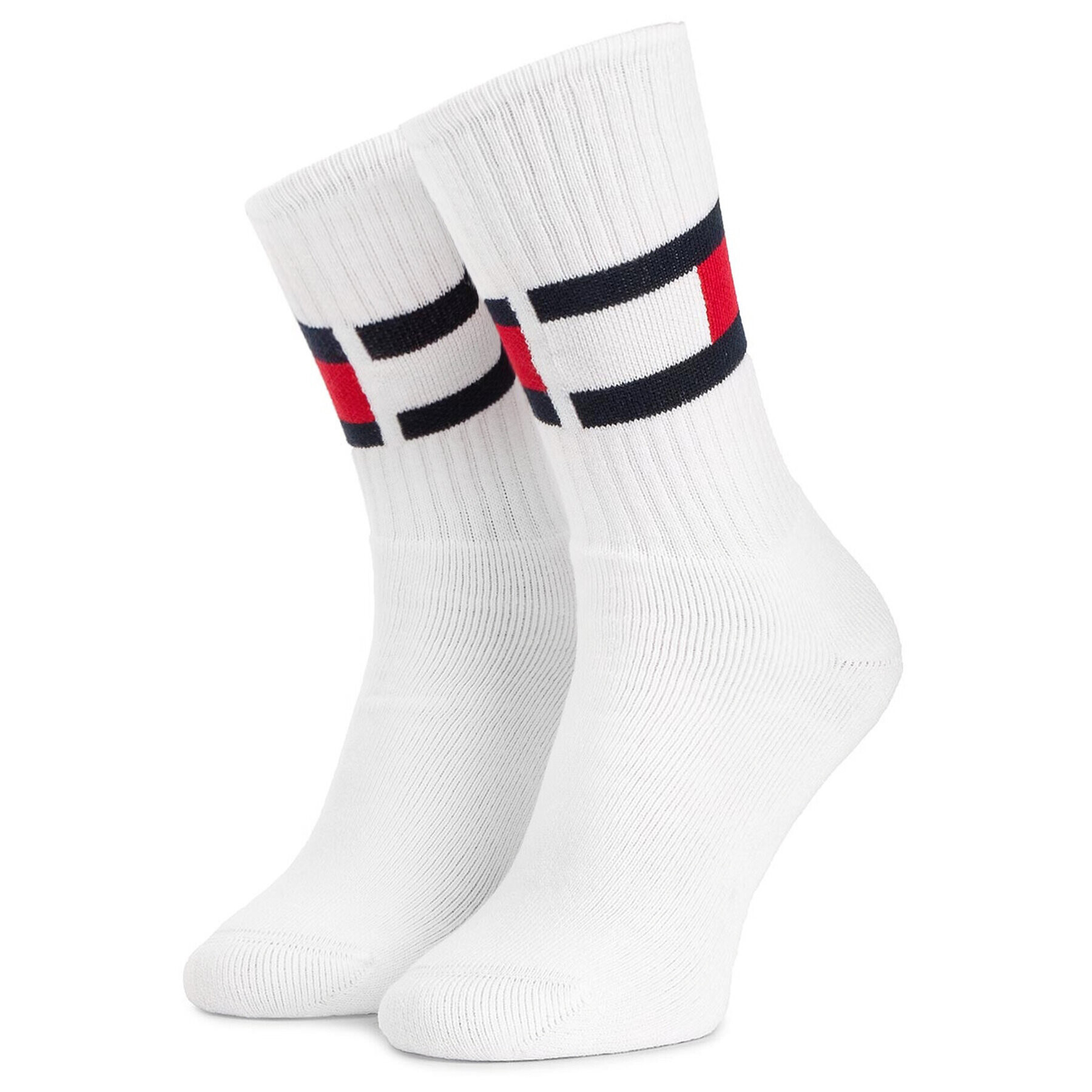 Tommy Hilfiger Klasické ponožky Unisex 481985001 Bílá - Pepit.cz