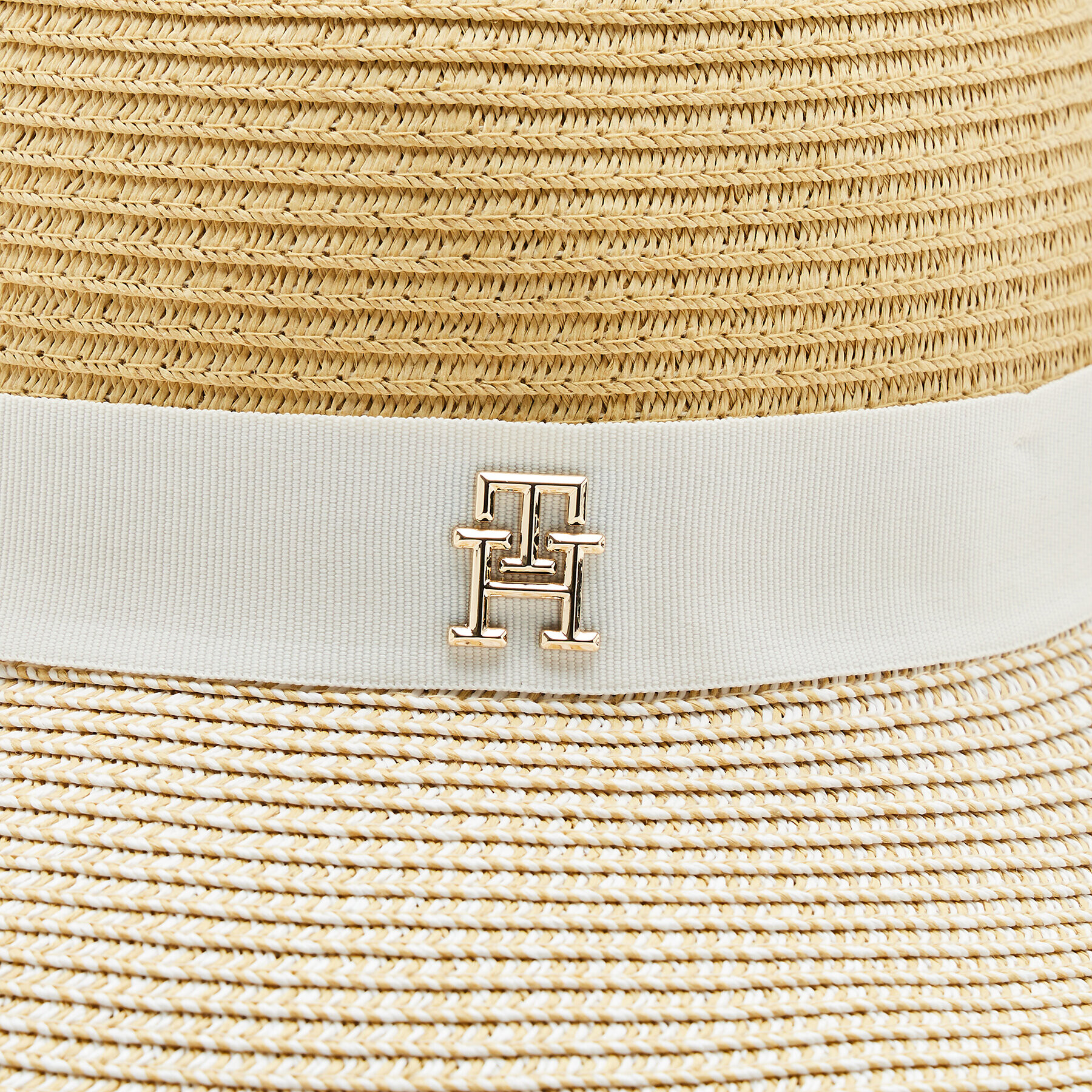 Tommy Hilfiger Klobouk Beach Straw AW0AW14729 Béžová - Pepit.cz