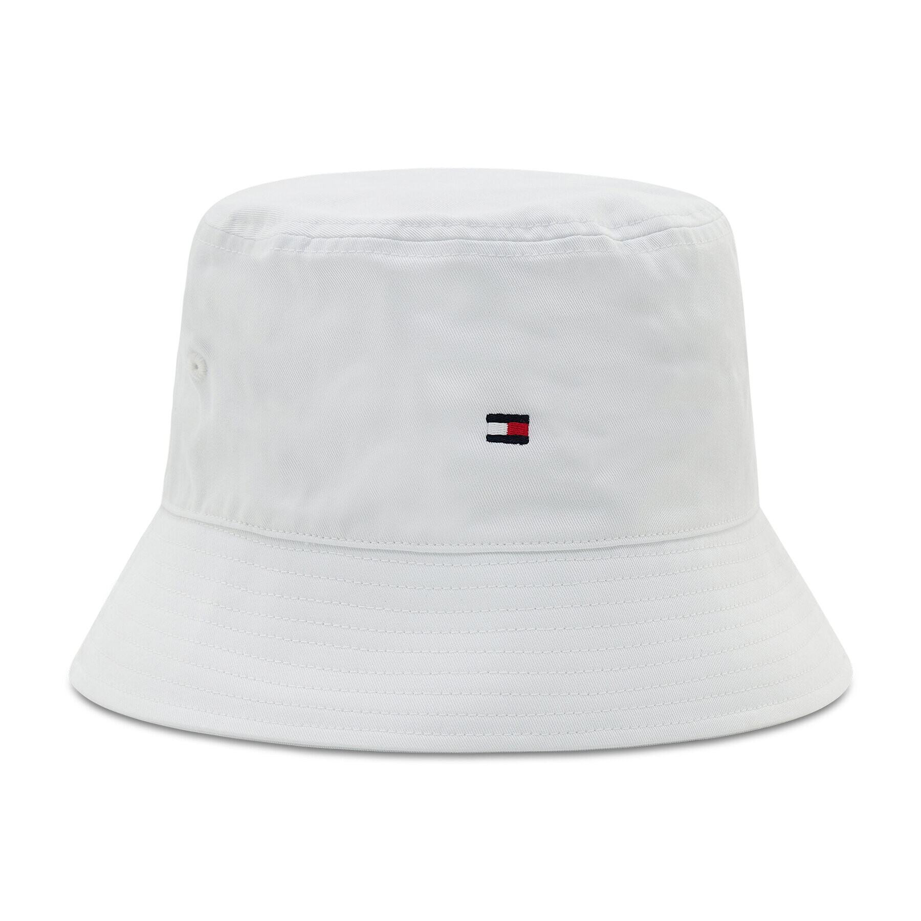 Tommy Hilfiger Klobouk Bucket Essential Flag AW0AW11673 Bílá - Pepit.cz