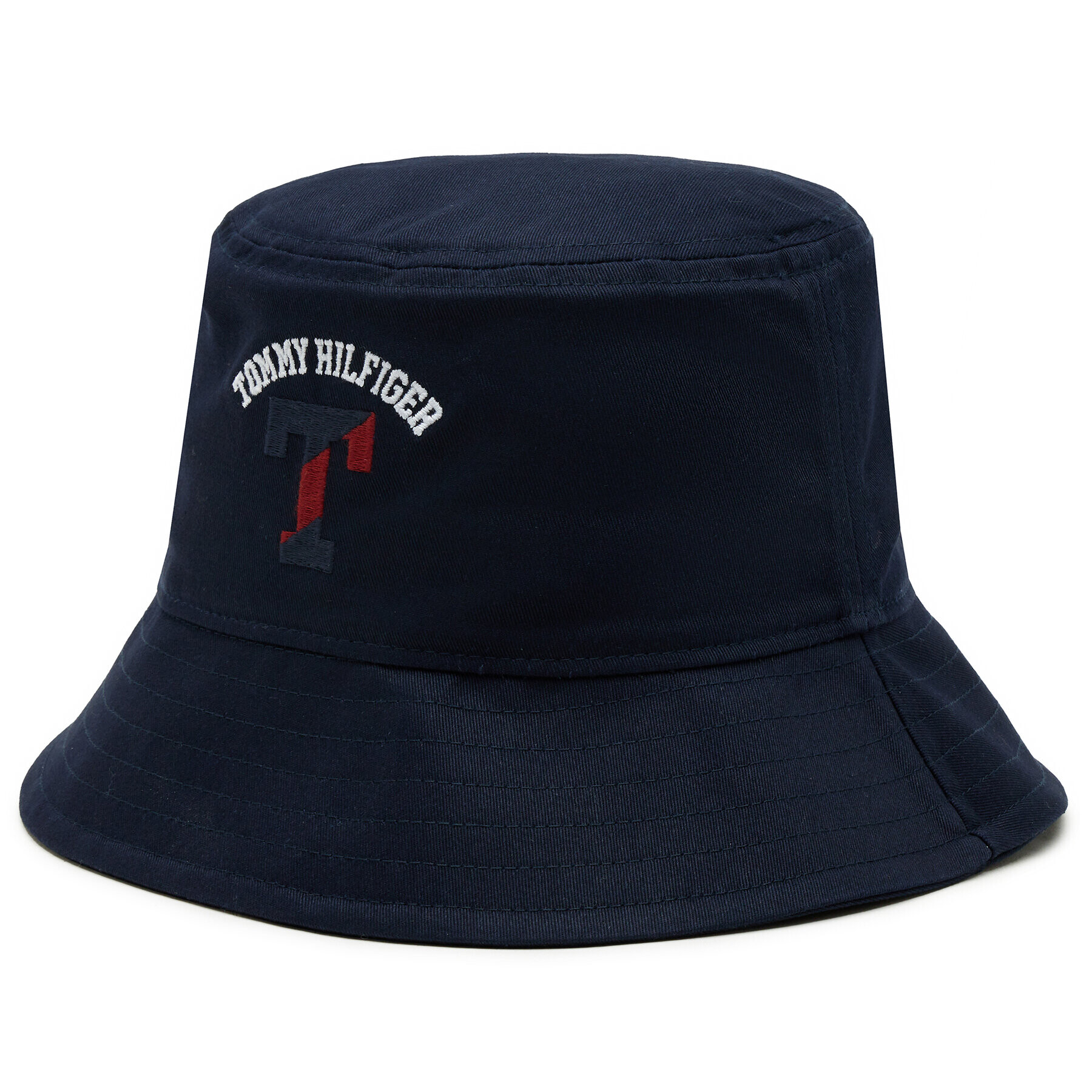 Tommy Hilfiger Klobouk bucket hat Colorful Varsity AU0AU01731 Tmavomodrá - Pepit.cz