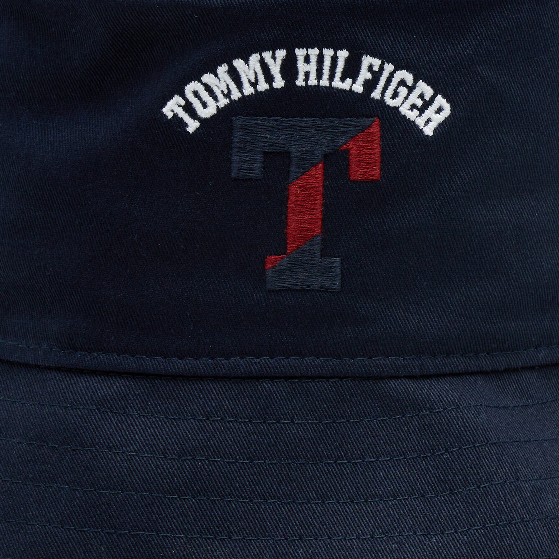 Tommy Hilfiger Klobouk bucket hat Colorful Varsity AU0AU01731 Tmavomodrá - Pepit.cz