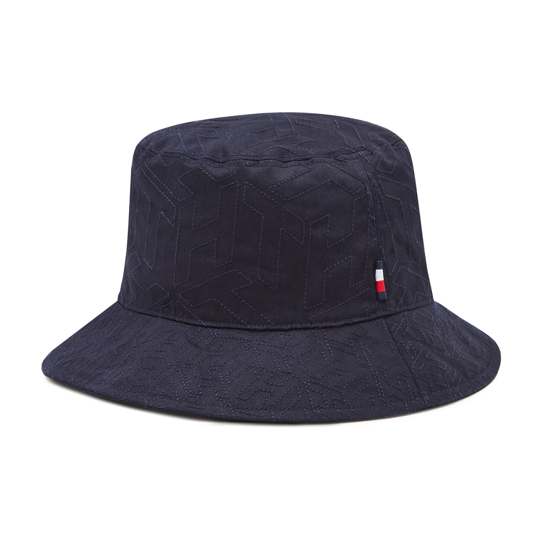 Tommy Hilfiger Klobouk Bucket Monogram AW0AW09799 Tmavomodrá - Pepit.cz