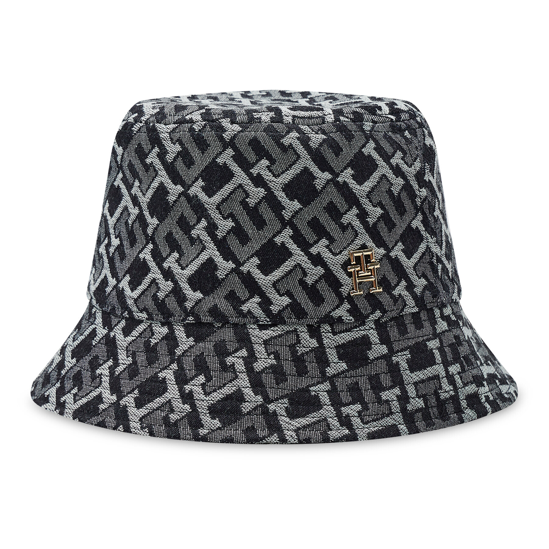 Tommy Hilfiger Klobouk Denim Monogram Bucket Hat AW0AW14360 Tmavomodrá - Pepit.cz