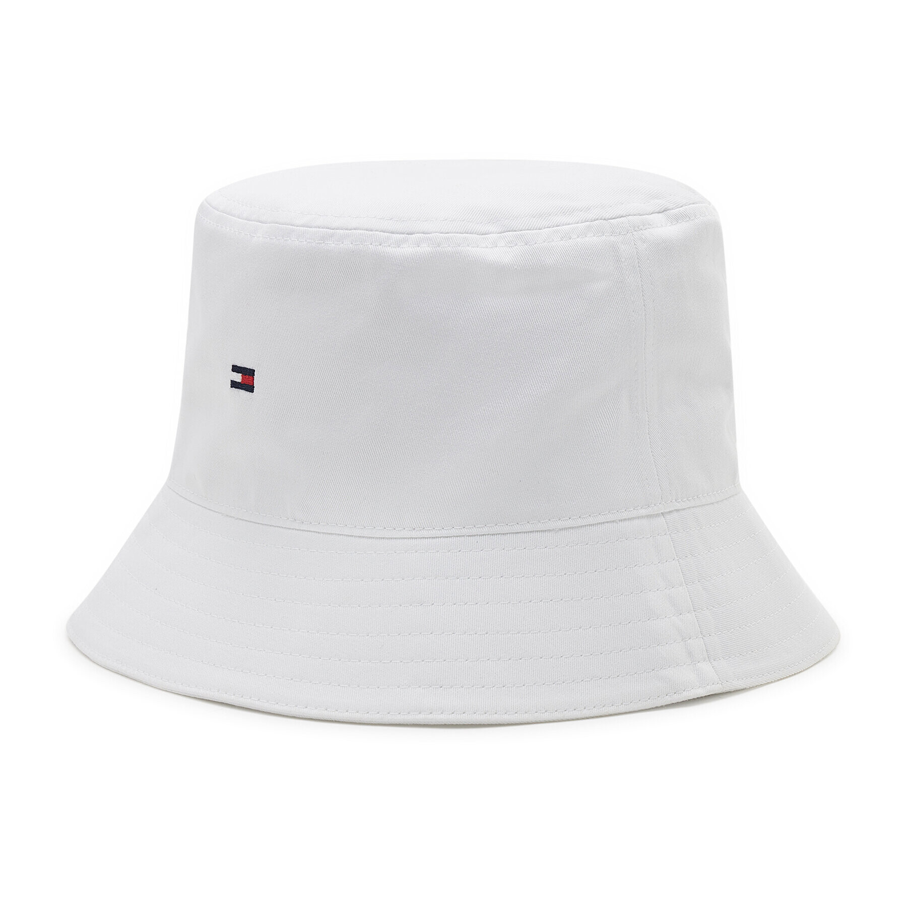 Tommy Hilfiger Klobouk Essential Flag Bucket AM0AM09481 Bílá - Pepit.cz