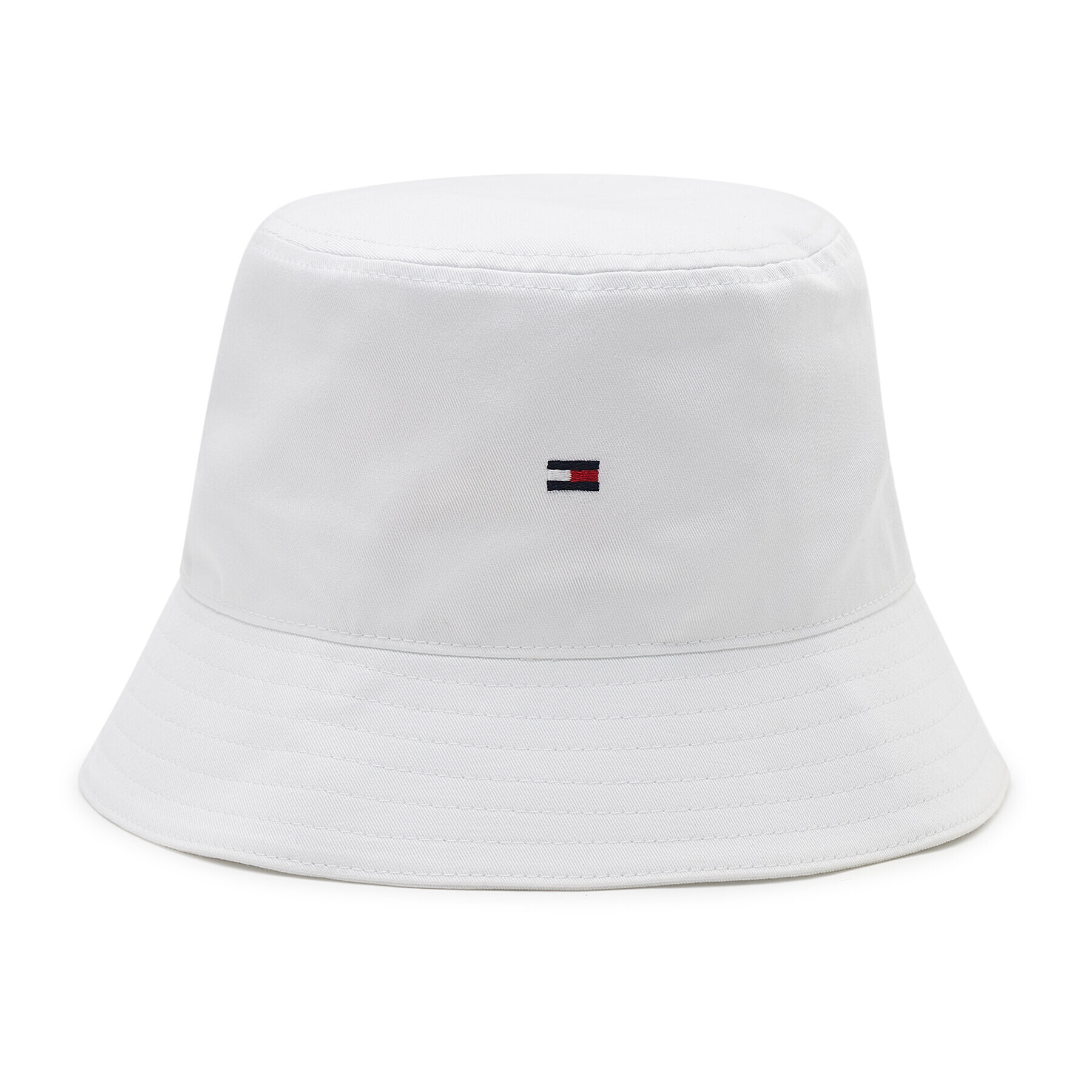 Tommy Hilfiger Klobouk Essential Flag Bucket AM0AM09481 Bílá - Pepit.cz