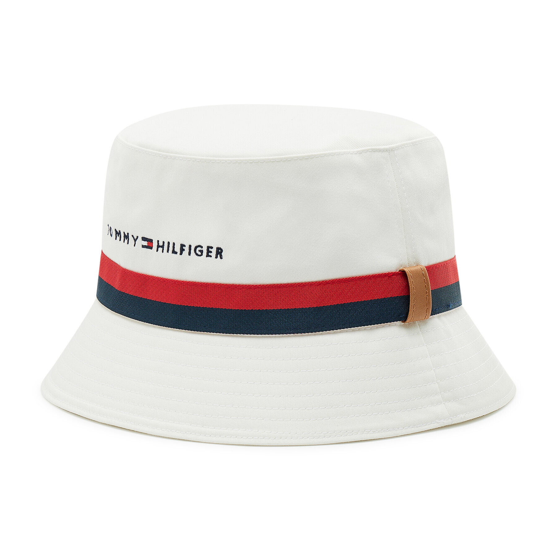 Tommy Hilfiger Klobouk Established Bucket AM0AM08271 Bílá - Pepit.cz