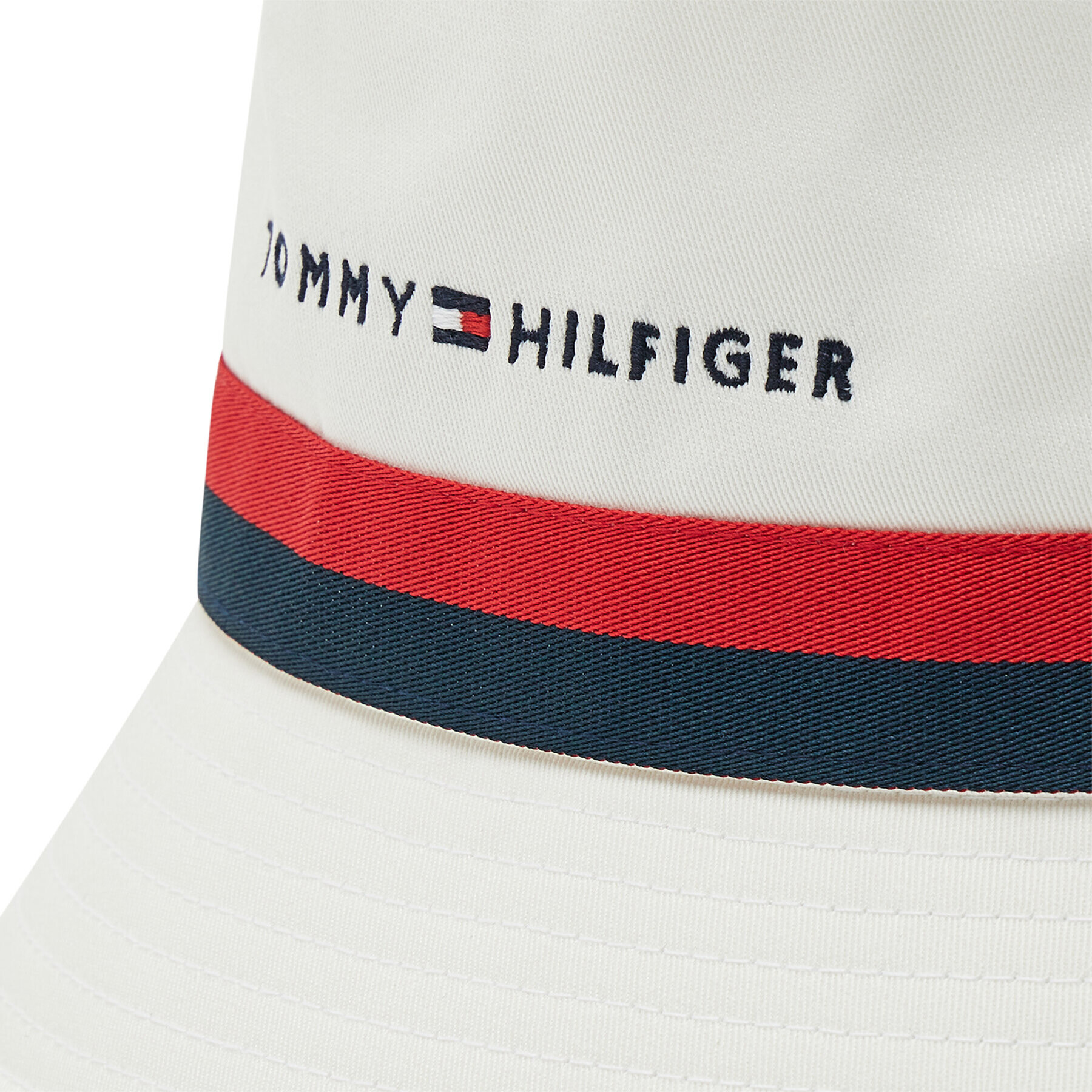 Tommy Hilfiger Klobouk Established Bucket AM0AM08271 Bílá - Pepit.cz