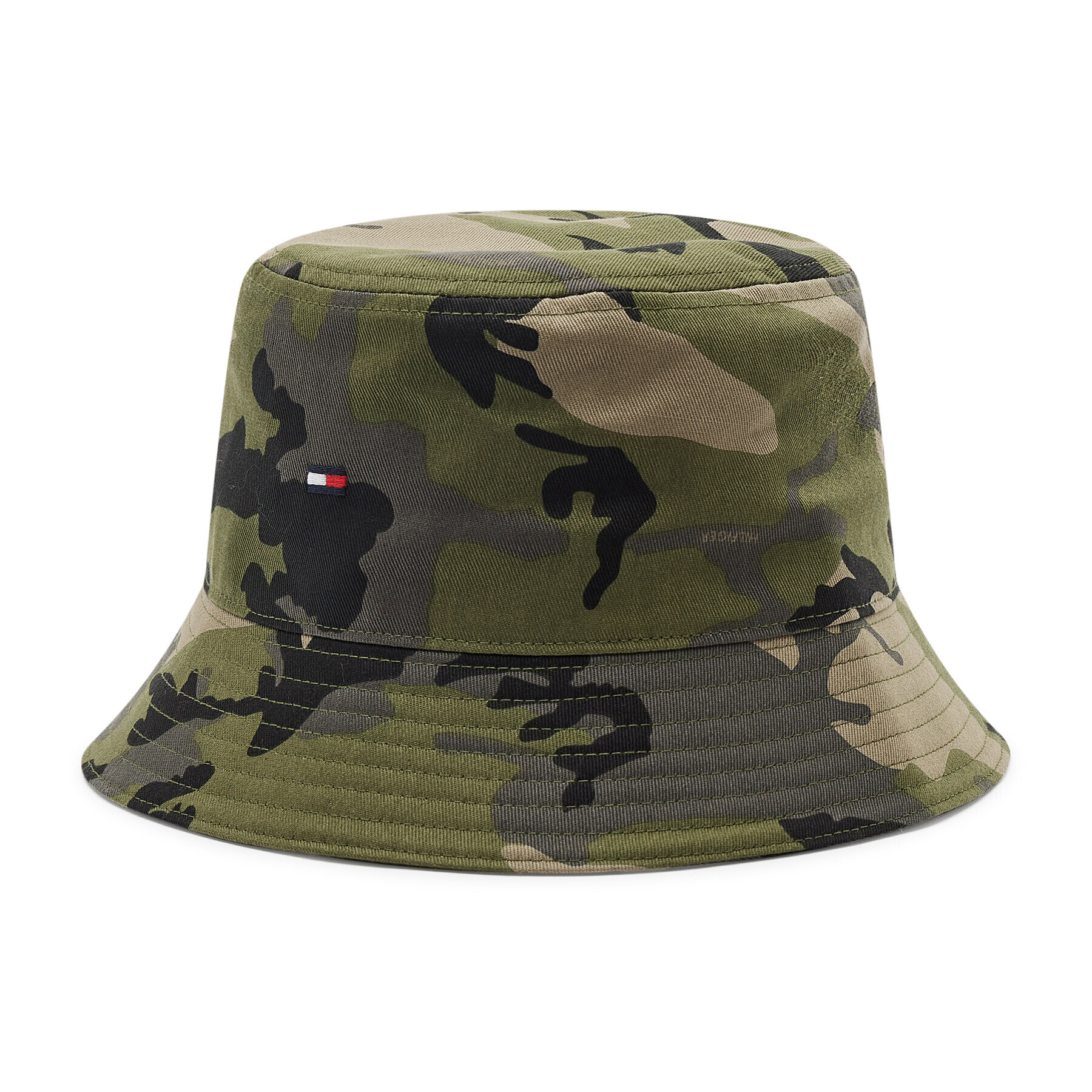 Tommy Hilfiger Klobouk Flag Bucket AM0AM08273 Zelená - Pepit.cz