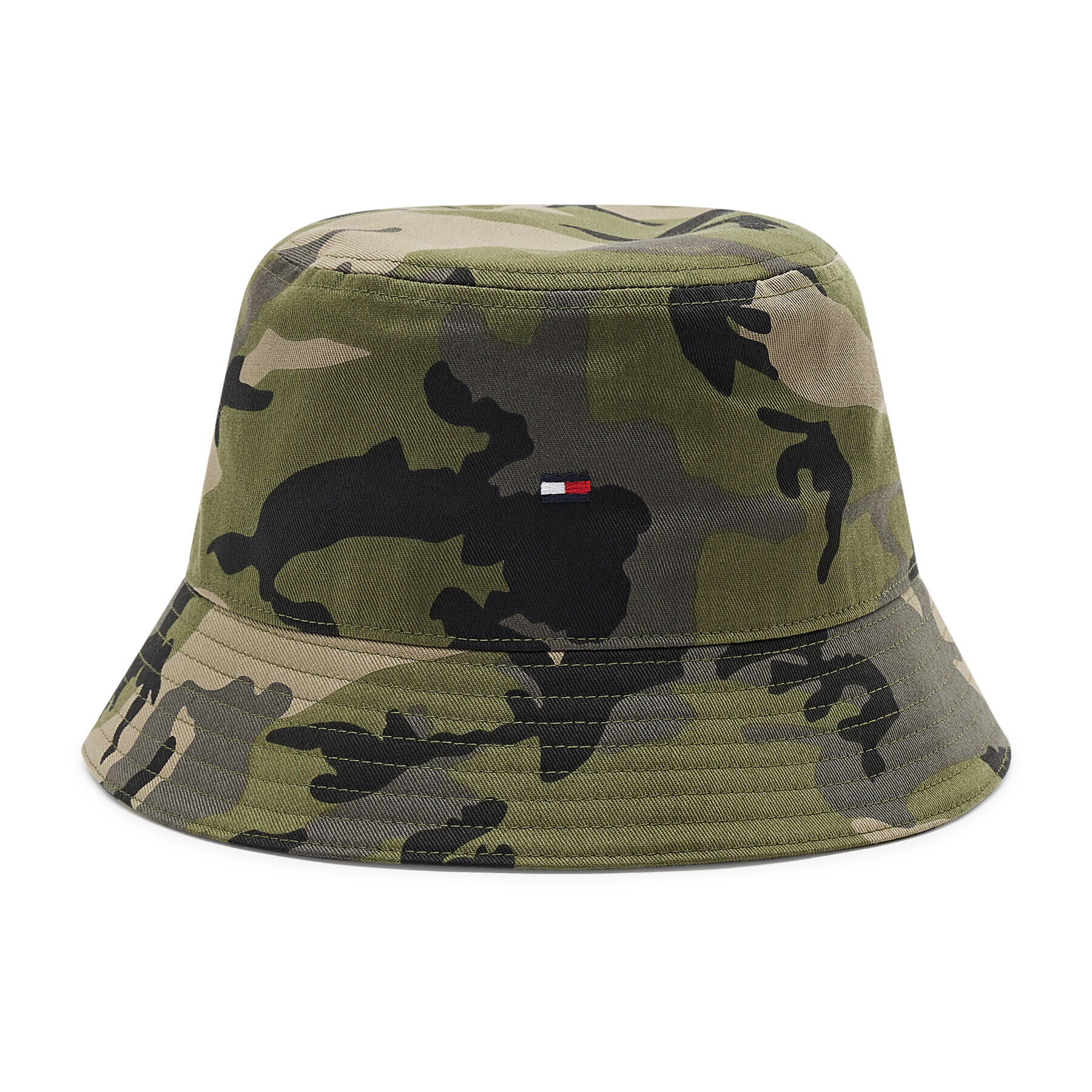 Tommy Hilfiger Klobouk Flag Bucket AM0AM08273 Zelená - Pepit.cz