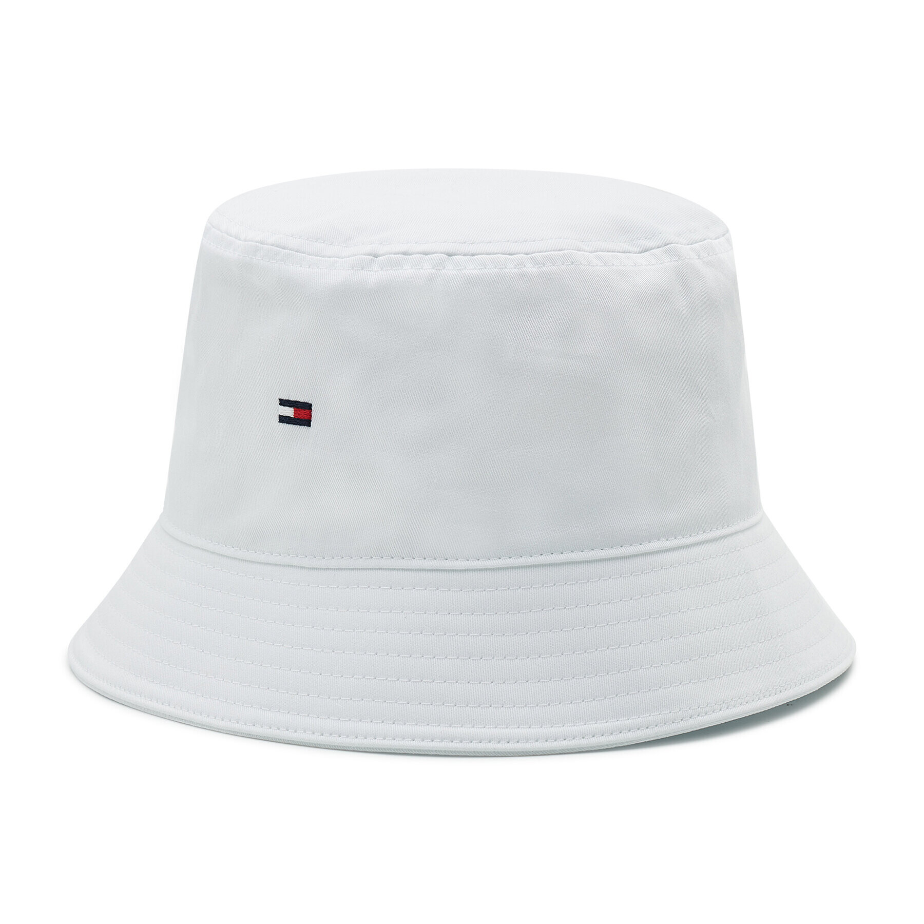 Tommy Hilfiger Klobouk Flag Bucket Hat AM0AM08273 Bílá - Pepit.cz