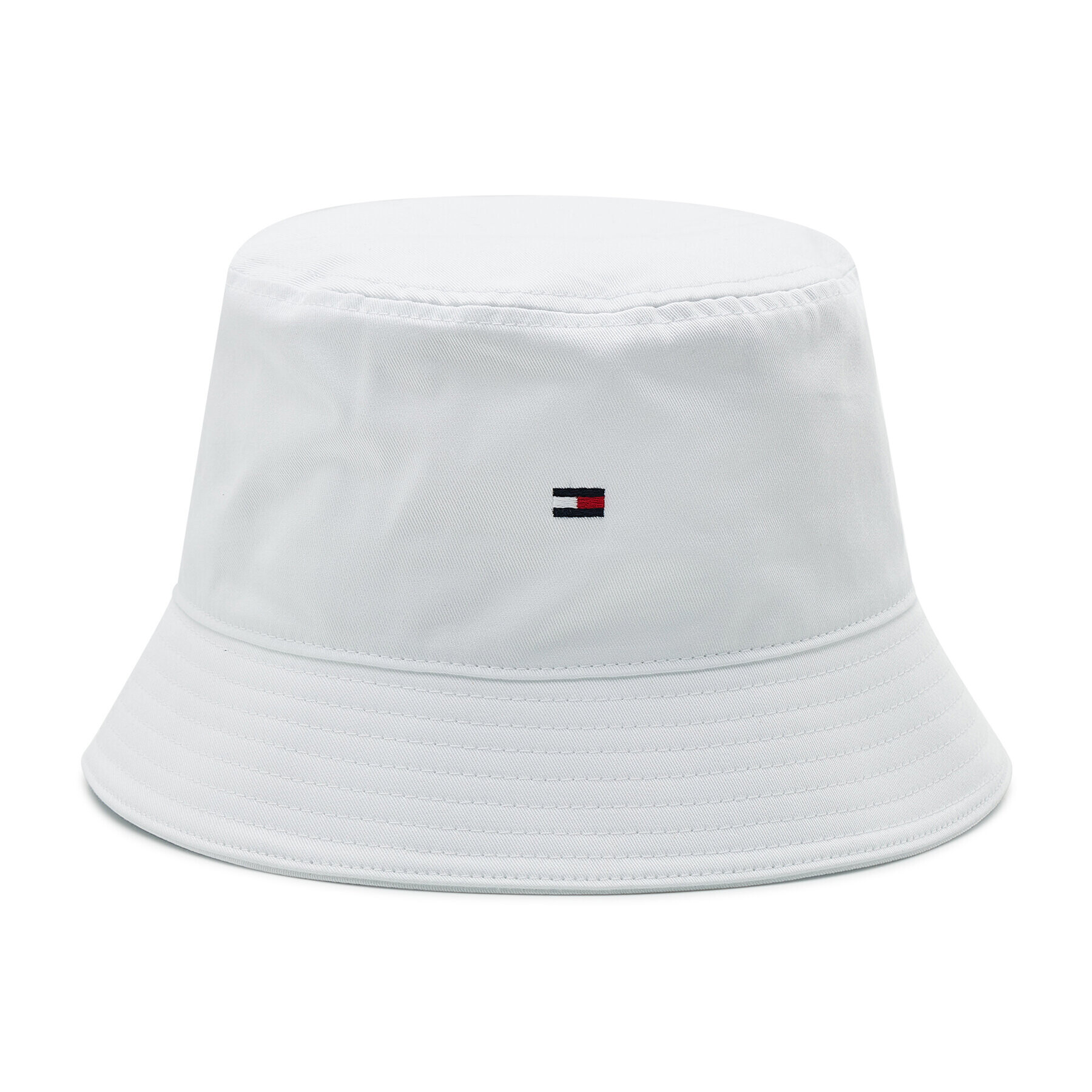 Tommy Hilfiger Klobouk Flag Bucket Hat AM0AM08273 Bílá - Pepit.cz