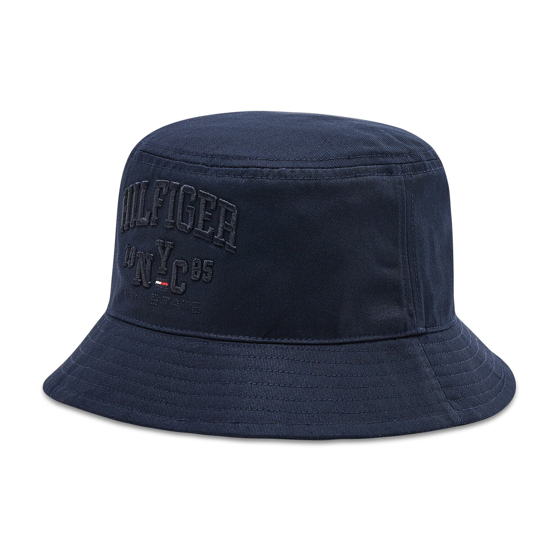 Tommy Hilfiger Klobouk Graphic Bucket AM0AM08384 Tmavomodrá - Pepit.cz