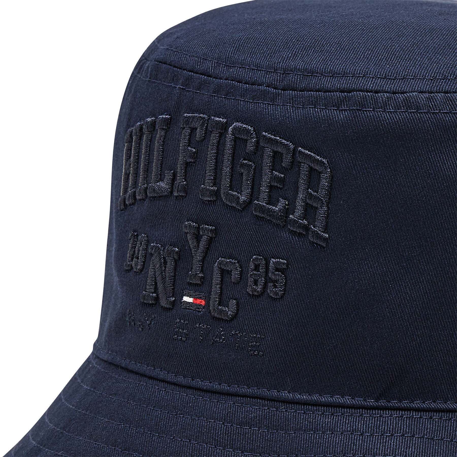 Tommy Hilfiger Klobouk Graphic Bucket AM0AM08384 Tmavomodrá - Pepit.cz