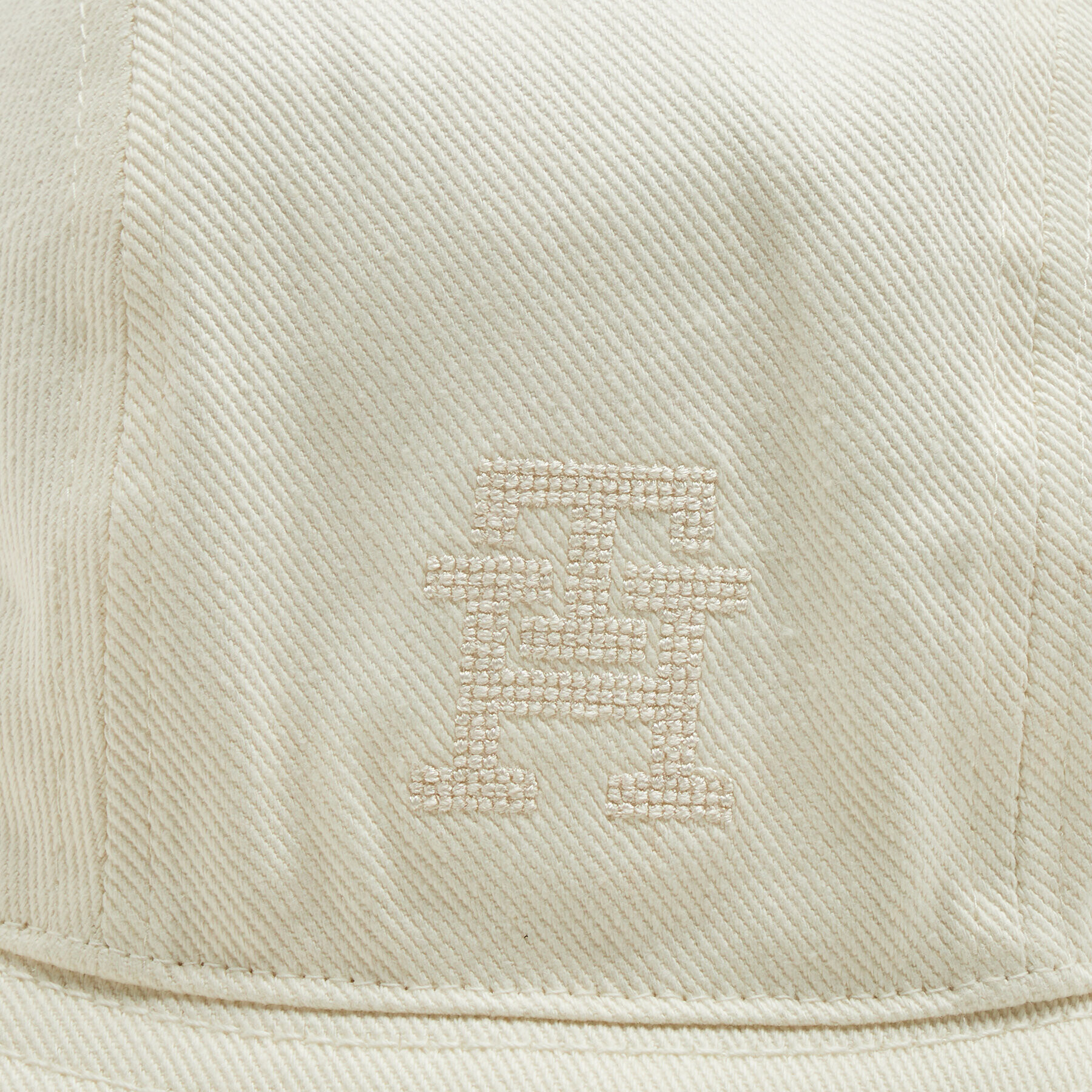 Tommy Hilfiger Klobouk Iconic Monogram Bucket AW0AW14844 Écru - Pepit.cz