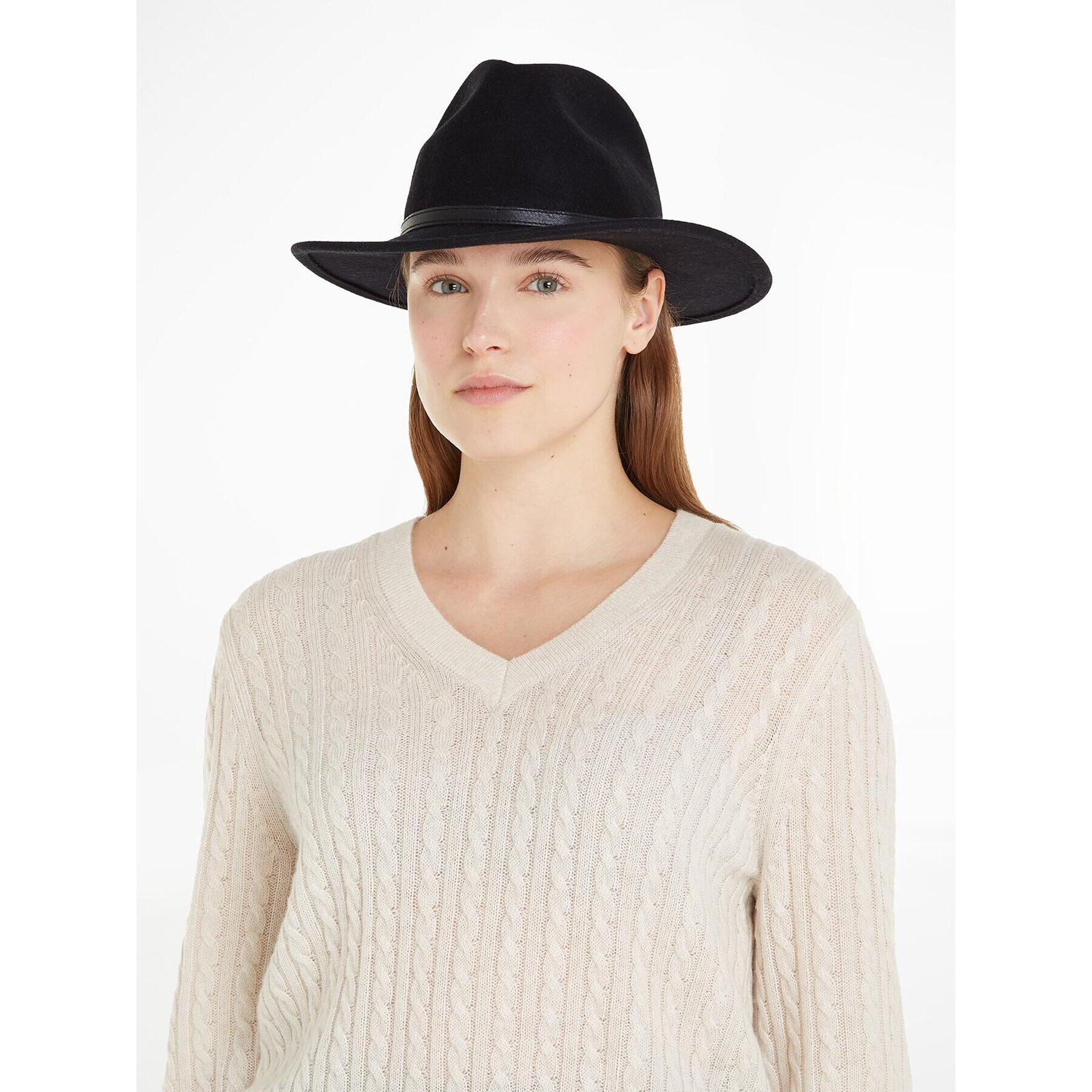 Tommy Hilfiger Klobouk Th Evening Fedora AW0AW15316 Černá - Pepit.cz