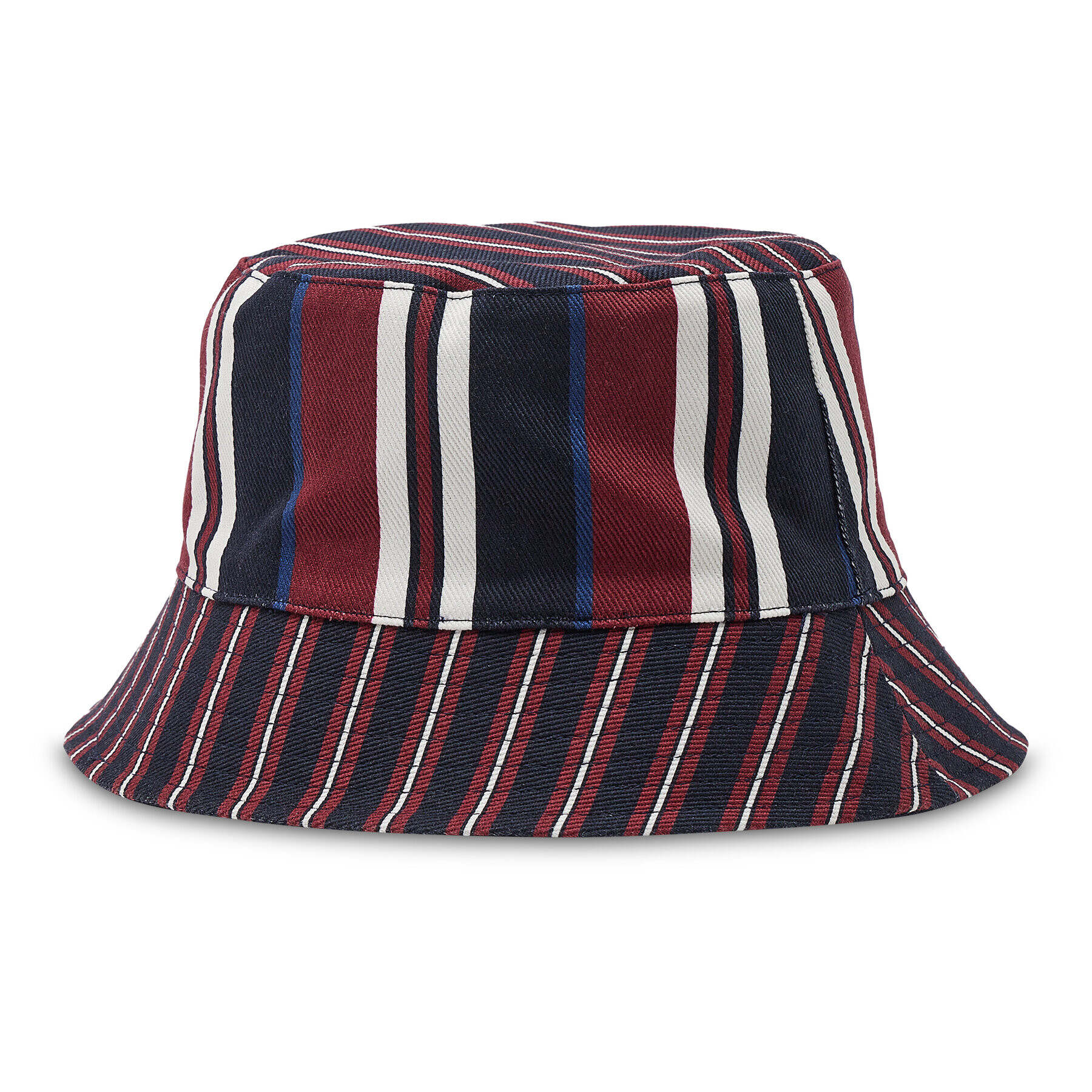 Tommy Hilfiger Klobouk Th Modern Rev Bucket Striped AM0AM10534 Tmavomodrá - Pepit.cz