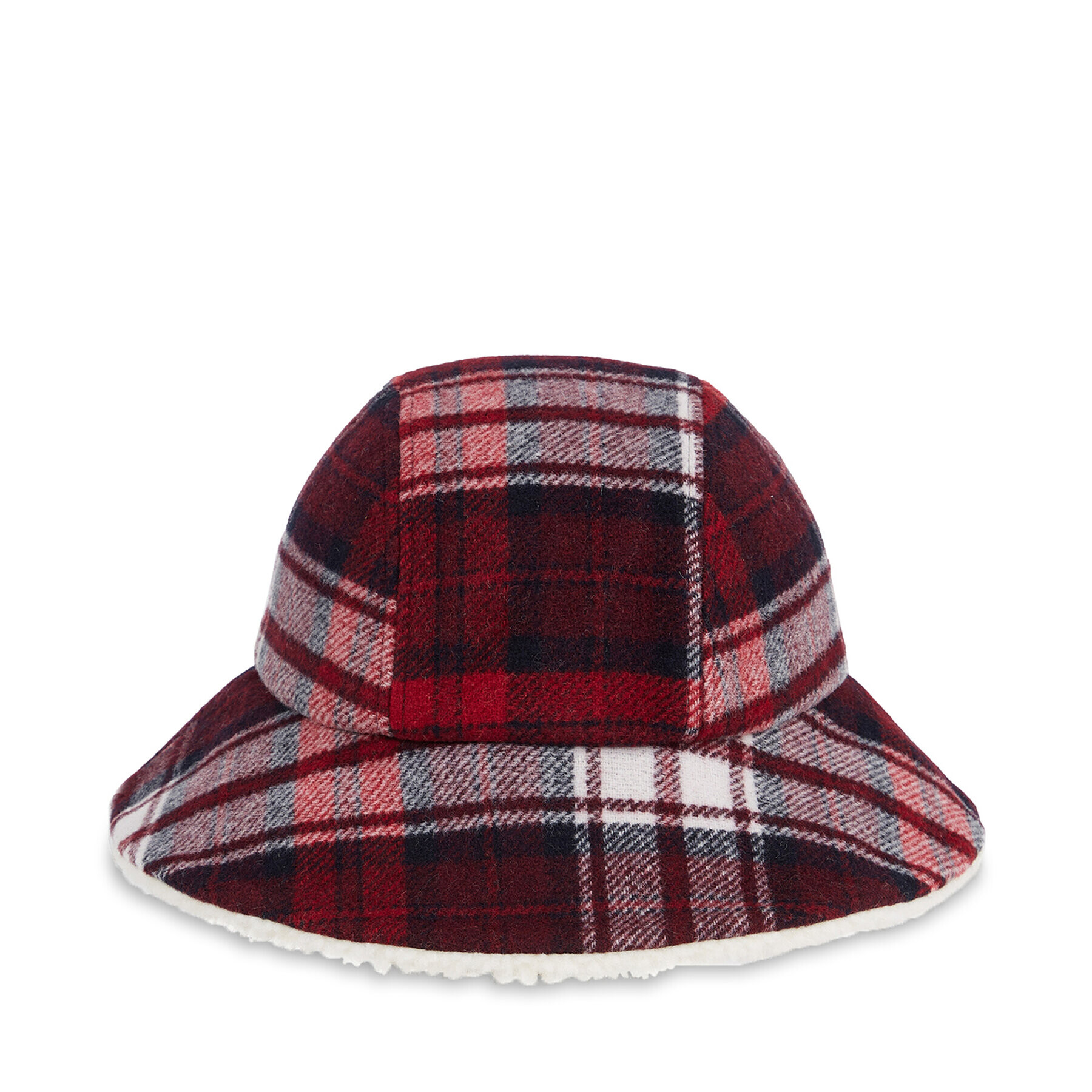 Tommy Hilfiger Klobouk Tommy Check Bucket Hat AW0AW15313 Tmavomodrá - Pepit.cz