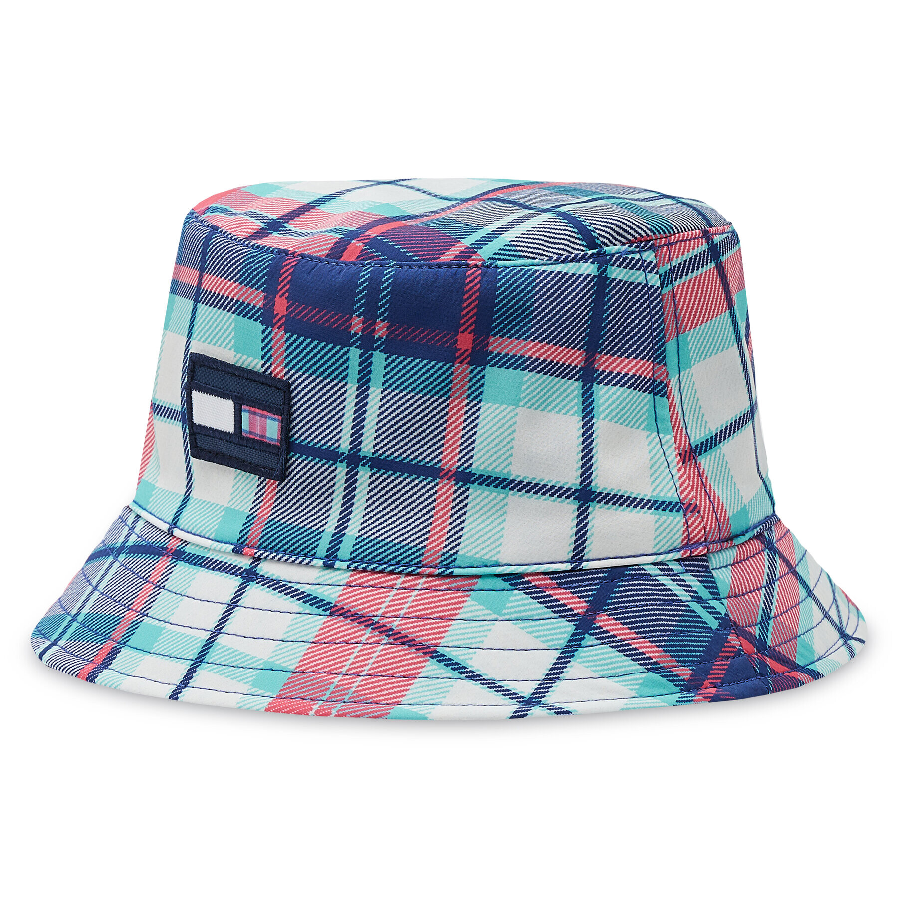 Tommy Hilfiger Klobouk Tommy Tartan Bucket Hat AU0AU01601 Barevná - Pepit.cz