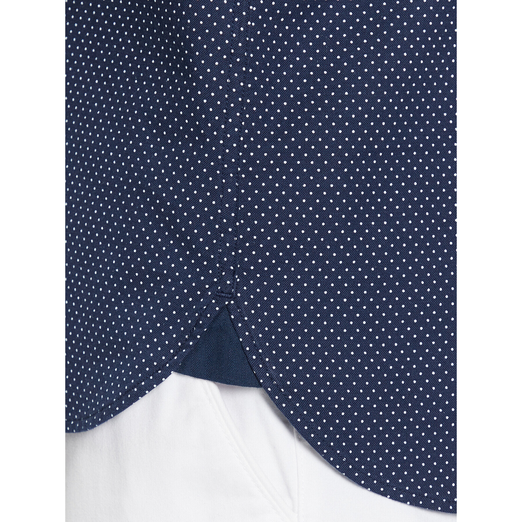 Tommy Hilfiger Košile Micro Dot Print MW0MW31777 Tmavomodrá Slim Fit - Pepit.cz