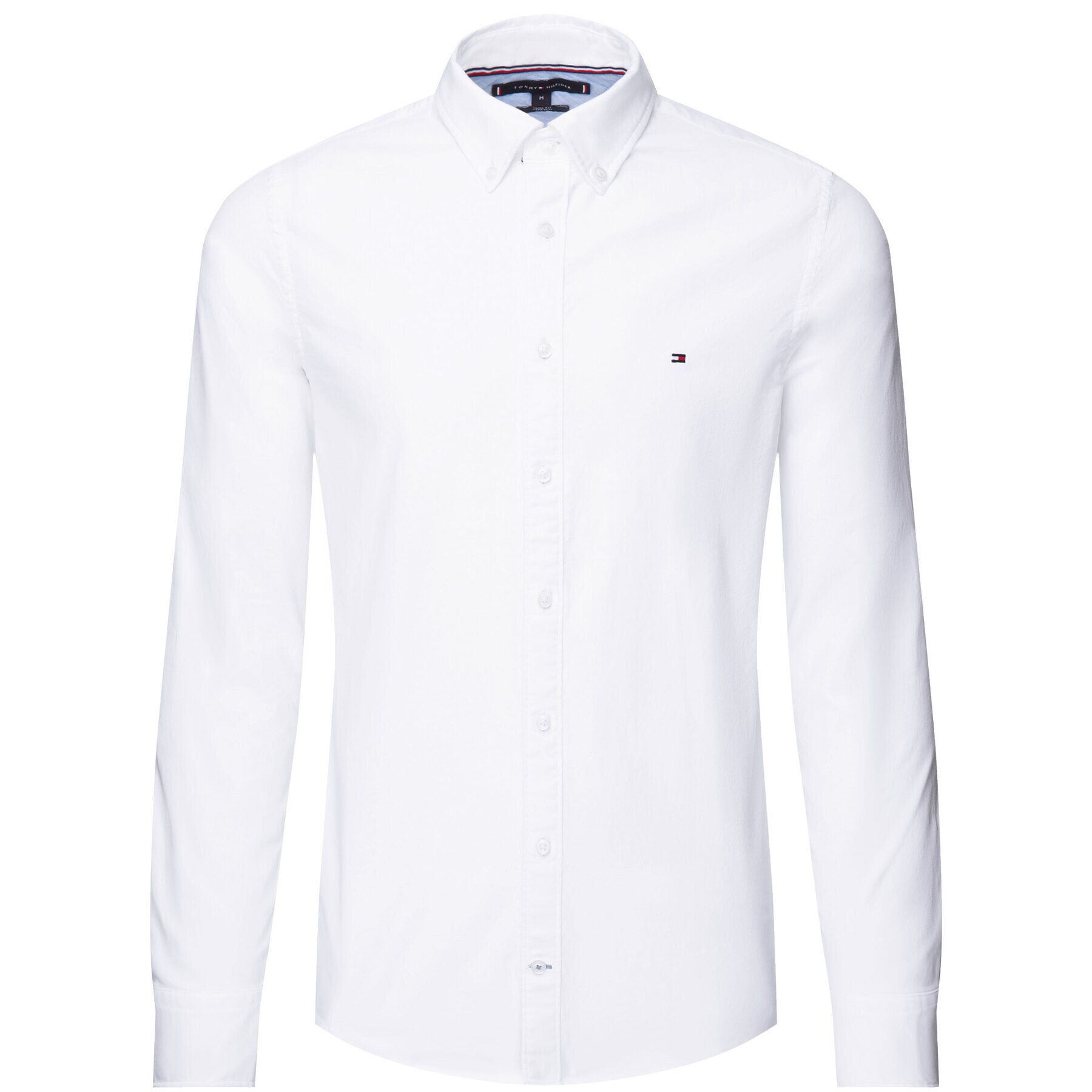 Tommy Hilfiger Košile MW0MW03745 Bílá Slim Fit - Pepit.cz