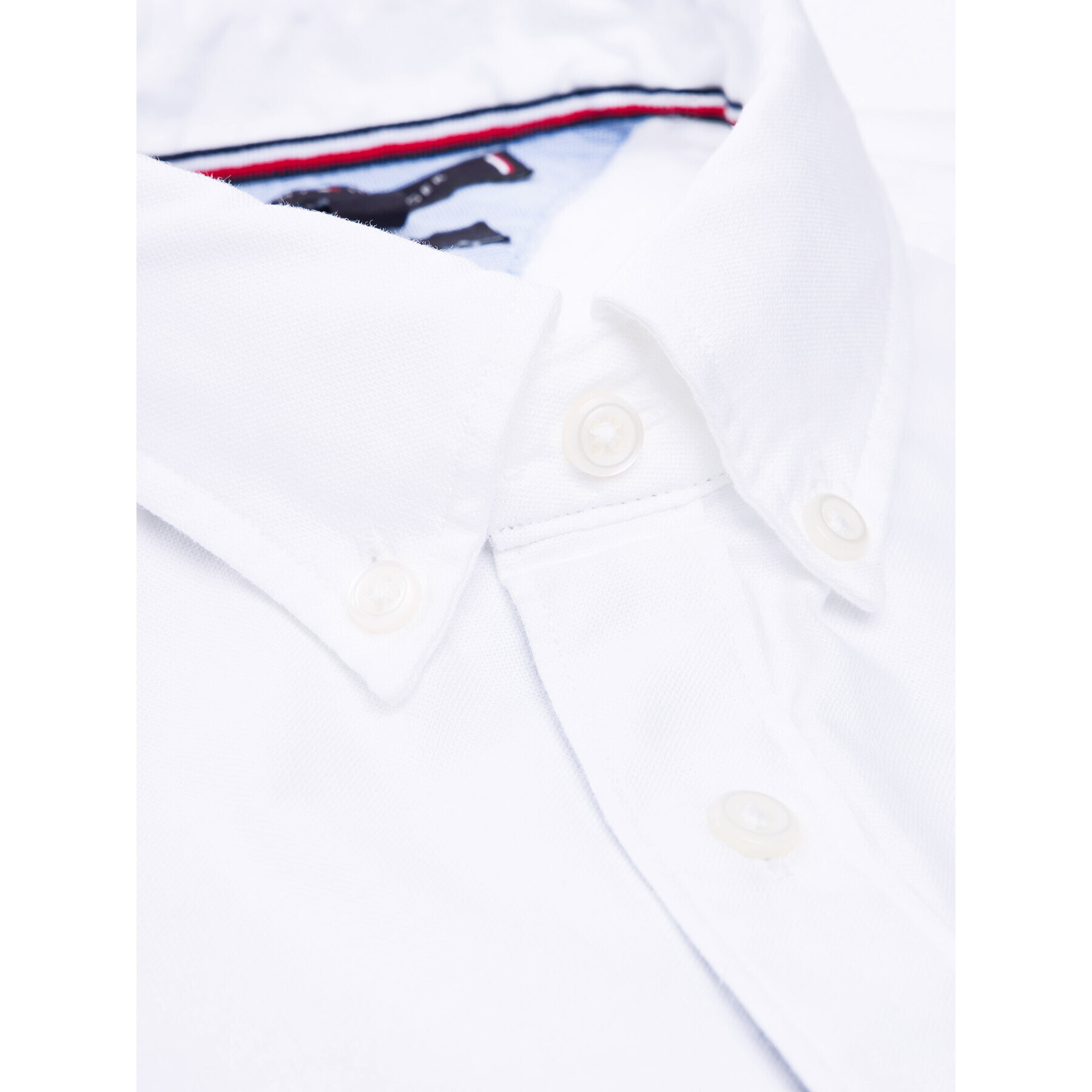 Tommy Hilfiger Košile MW0MW03745 Bílá Slim Fit - Pepit.cz