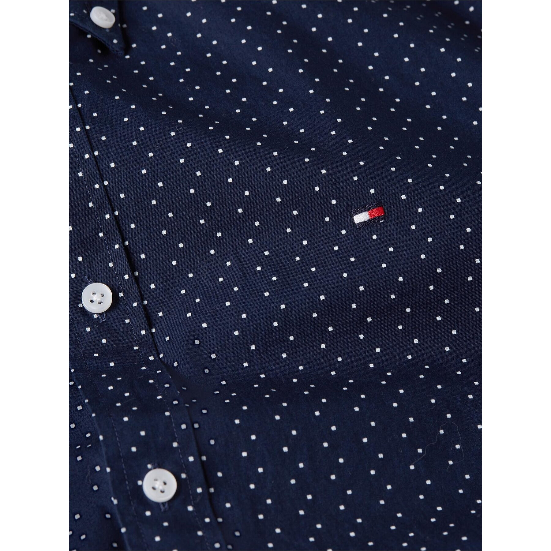 Tommy Hilfiger Košile MW0MW31855 Tmavomodrá Slim Fit - Pepit.cz