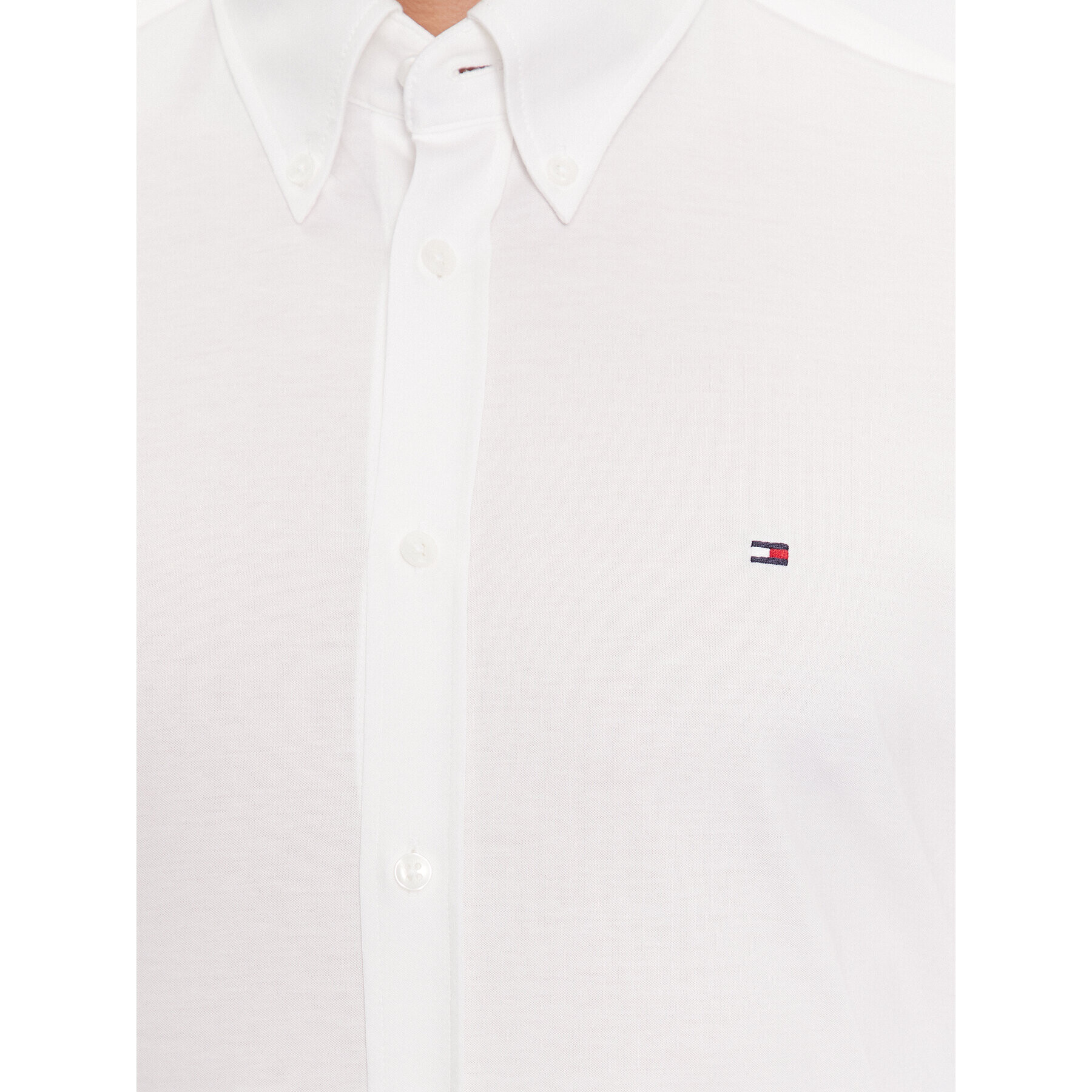 Tommy Hilfiger Košile MW0MW32906 Bílá Slim Fit - Pepit.cz