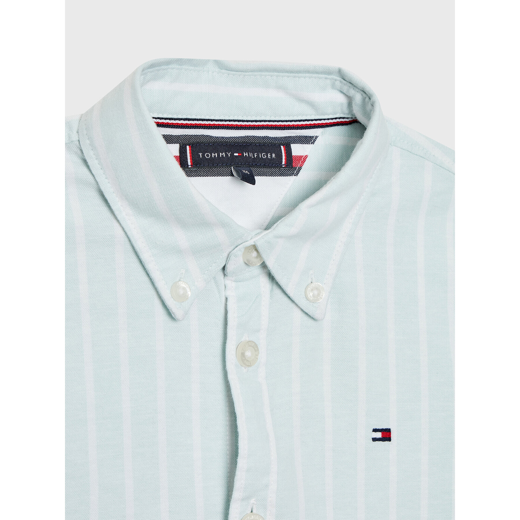 Tommy Hilfiger Košile Oxford KB0KB07508 Modrá Regular Fit - Pepit.cz