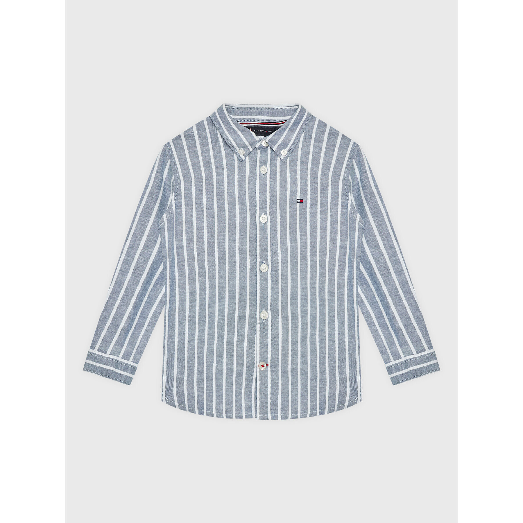 Tommy Hilfiger Košile Oxford KB0KB07508 Modrá Regular Fit - Pepit.cz