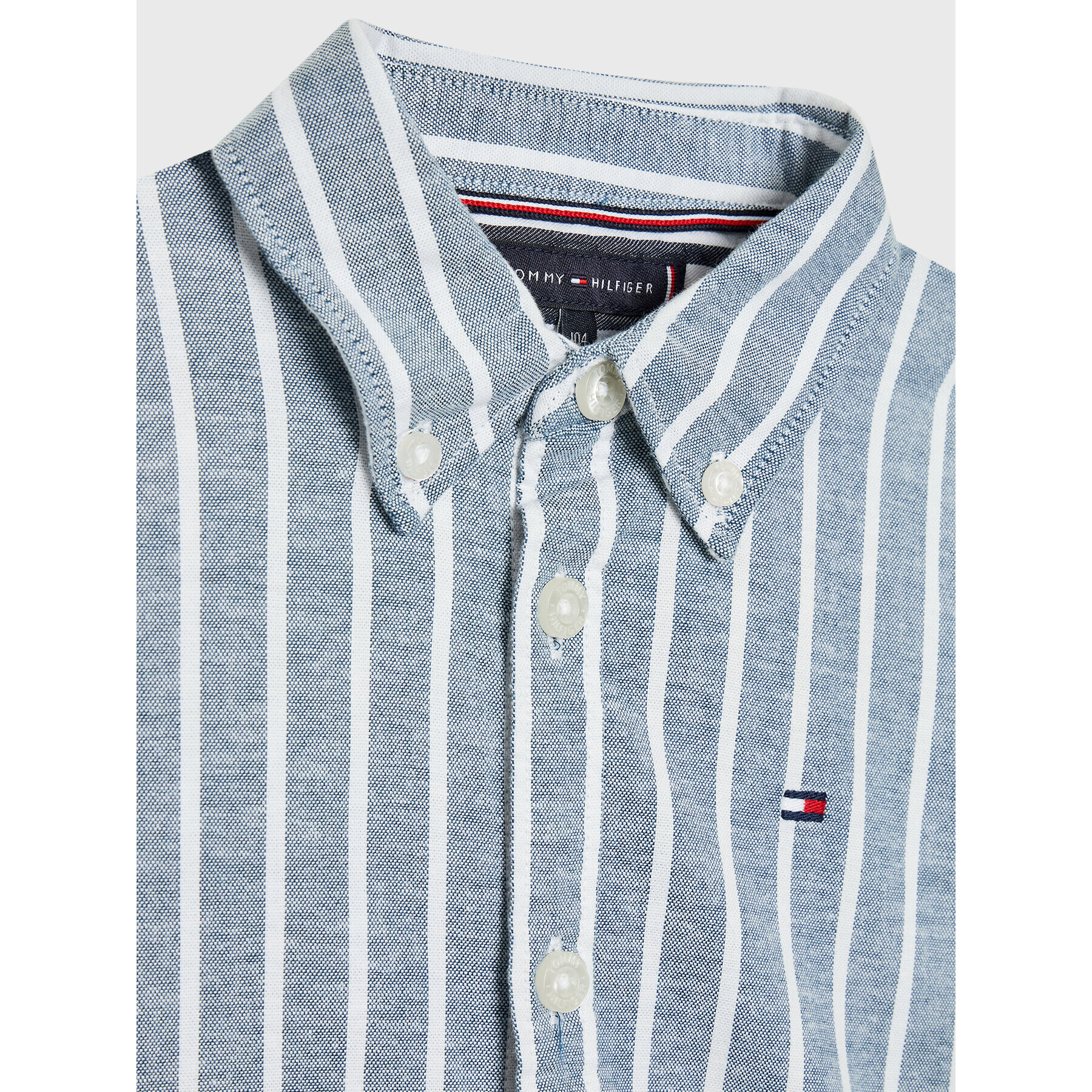 Tommy Hilfiger Košile Oxford KB0KB07508 Modrá Regular Fit - Pepit.cz