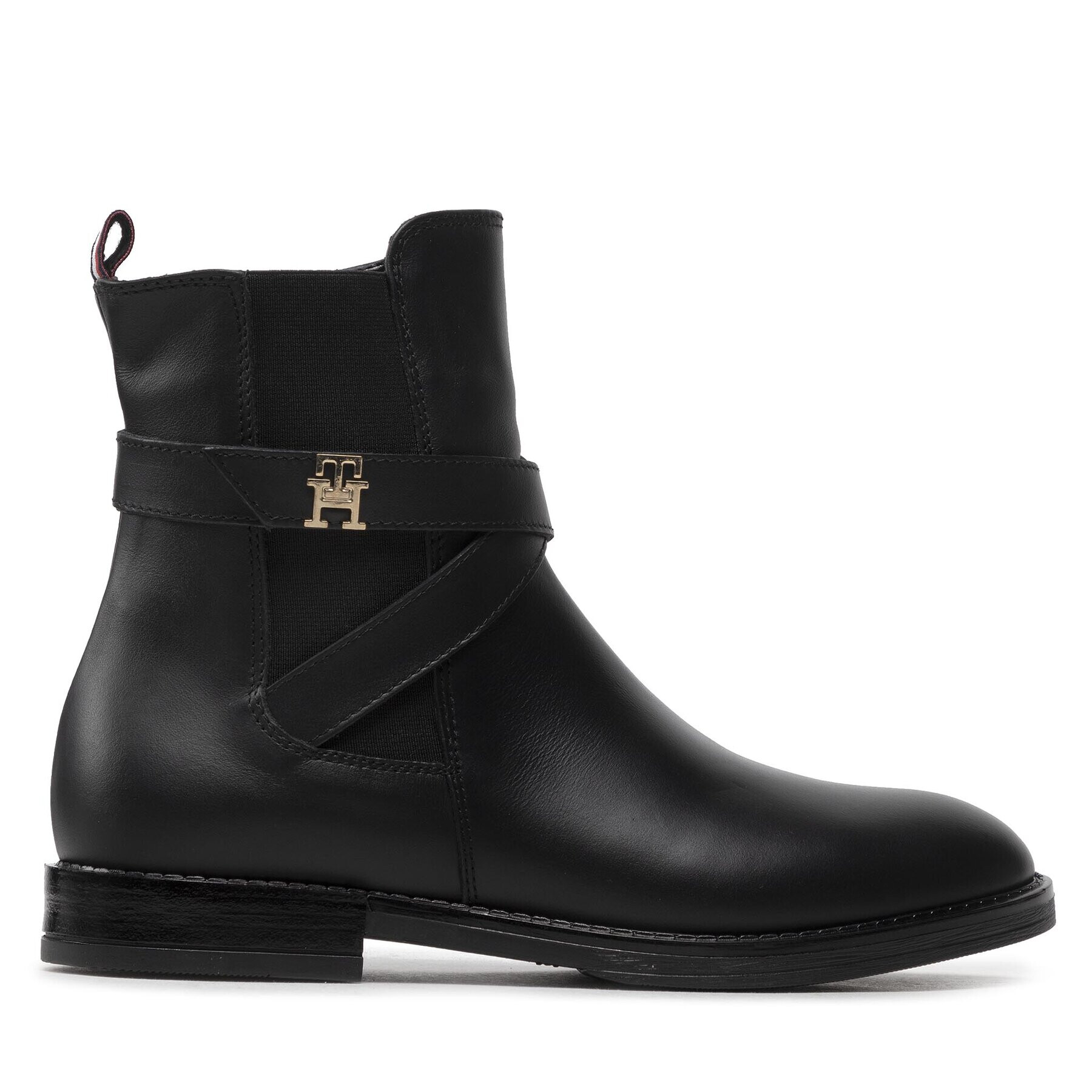 Tommy Hilfiger Kotníková obuv Chelsea Boot T4A5-32421-0036 Černá - Pepit.cz