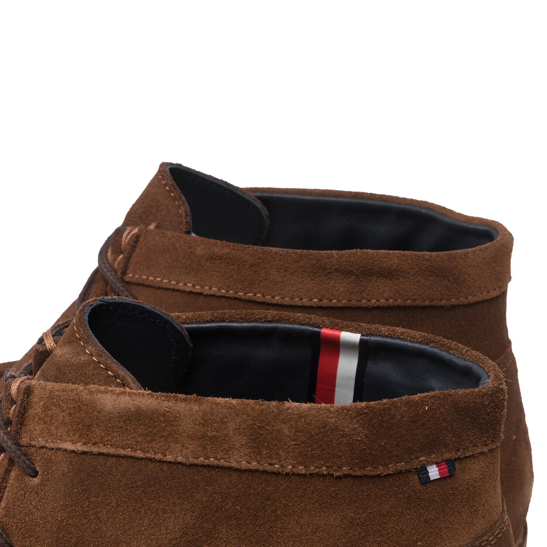 Tommy Hilfiger Kotníková obuv Hilfiger Suede Chukka Moccasin FM0FM04368 Hnědá - Pepit.cz