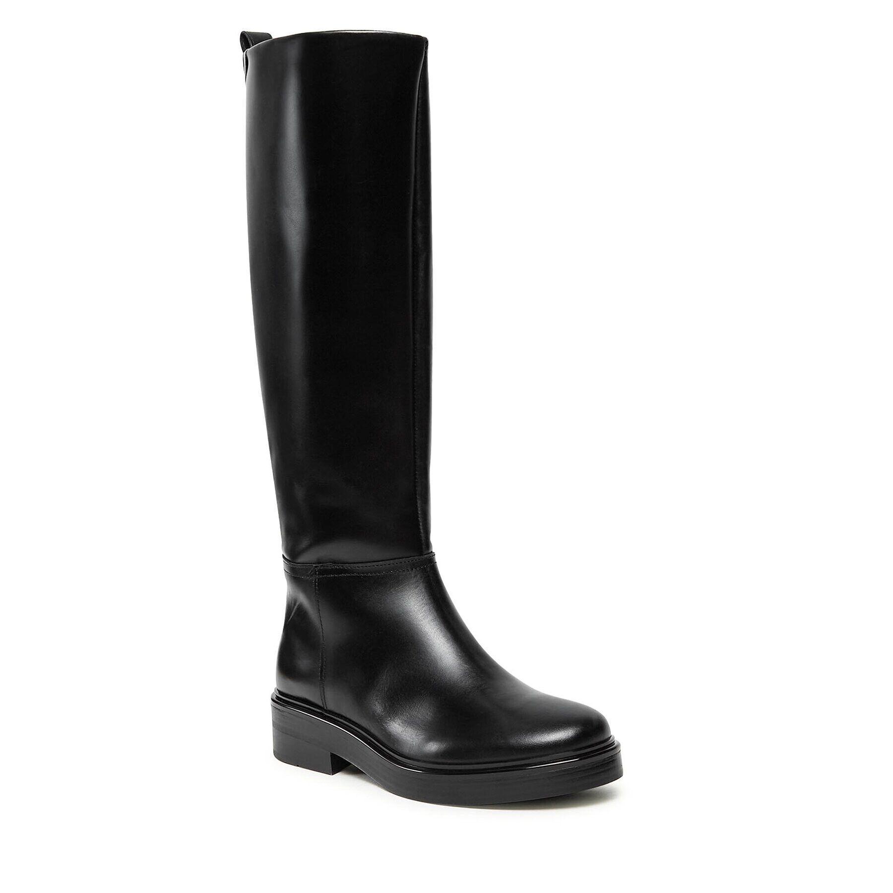 Tommy Hilfiger Kozačky Cool Elevated Longboot FW0FW07488 Černá - Pepit.cz