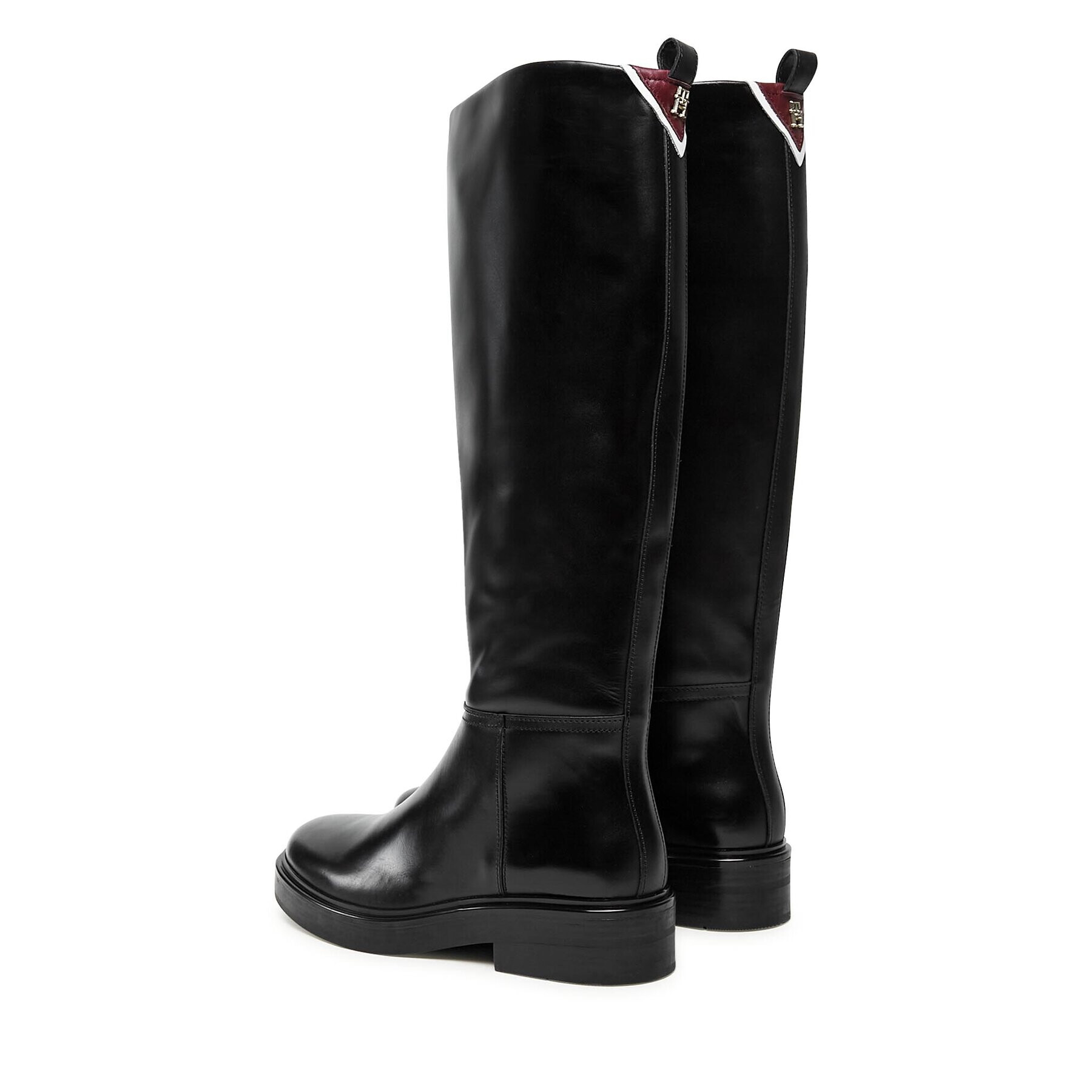 Tommy Hilfiger Kozačky Cool Elevated Longboot FW0FW07488 Černá - Pepit.cz