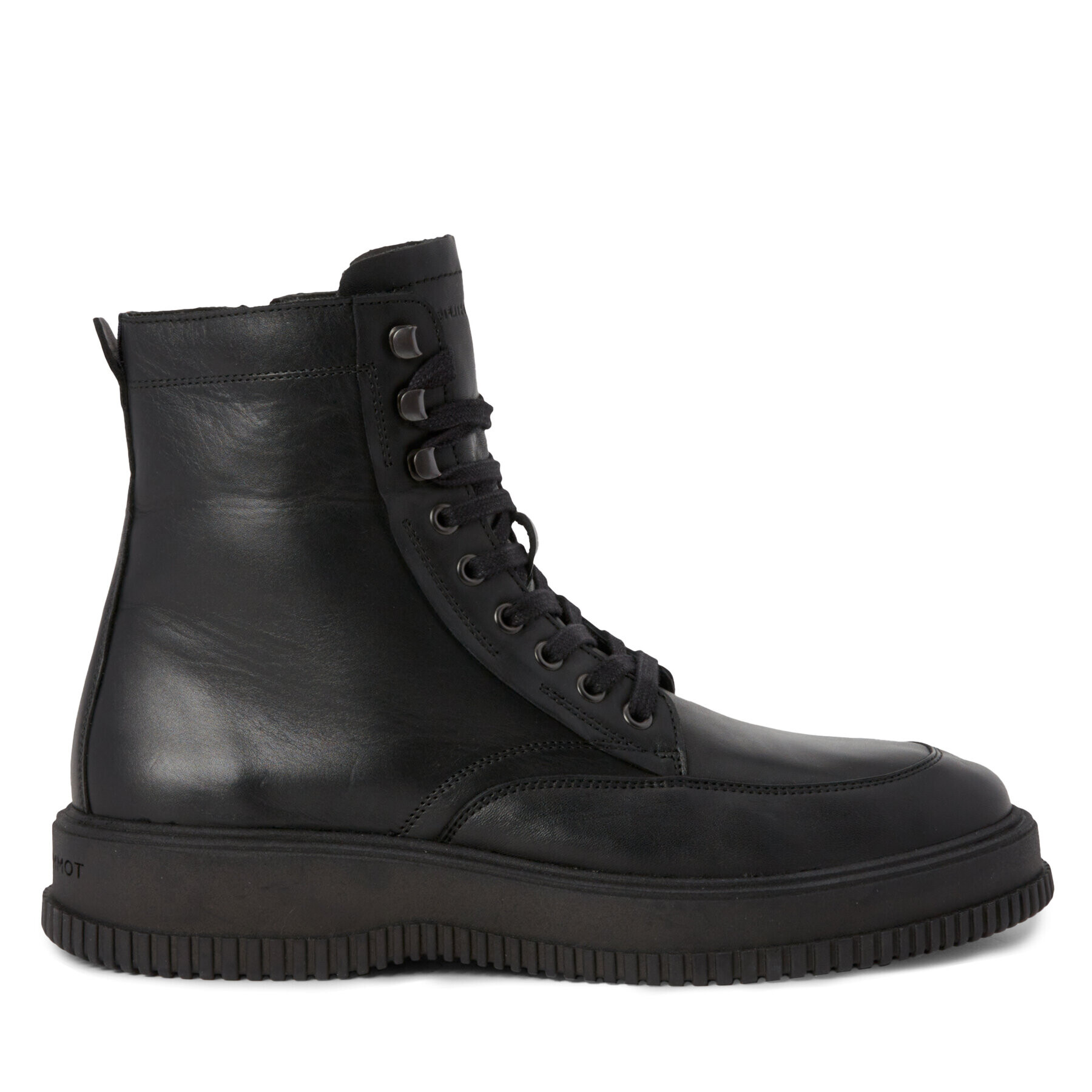 Tommy Hilfiger Kozačky Th Everyday Class Termo Lth Boot FM0FM04658 Černá - Pepit.cz