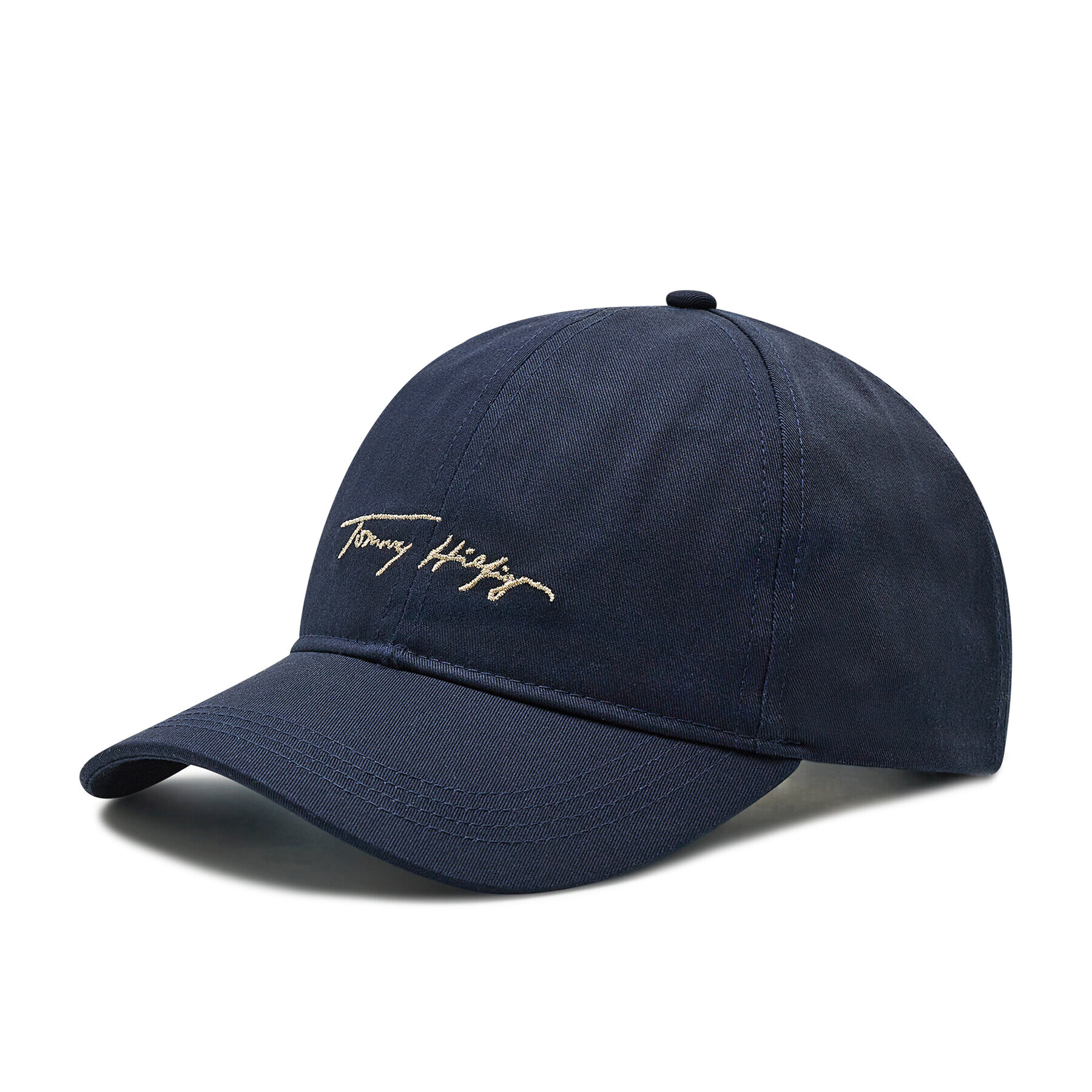 Tommy Hilfiger Kšiltovka Iconic Signature Cap AW0AW11679 Tmavomodrá - Pepit.cz