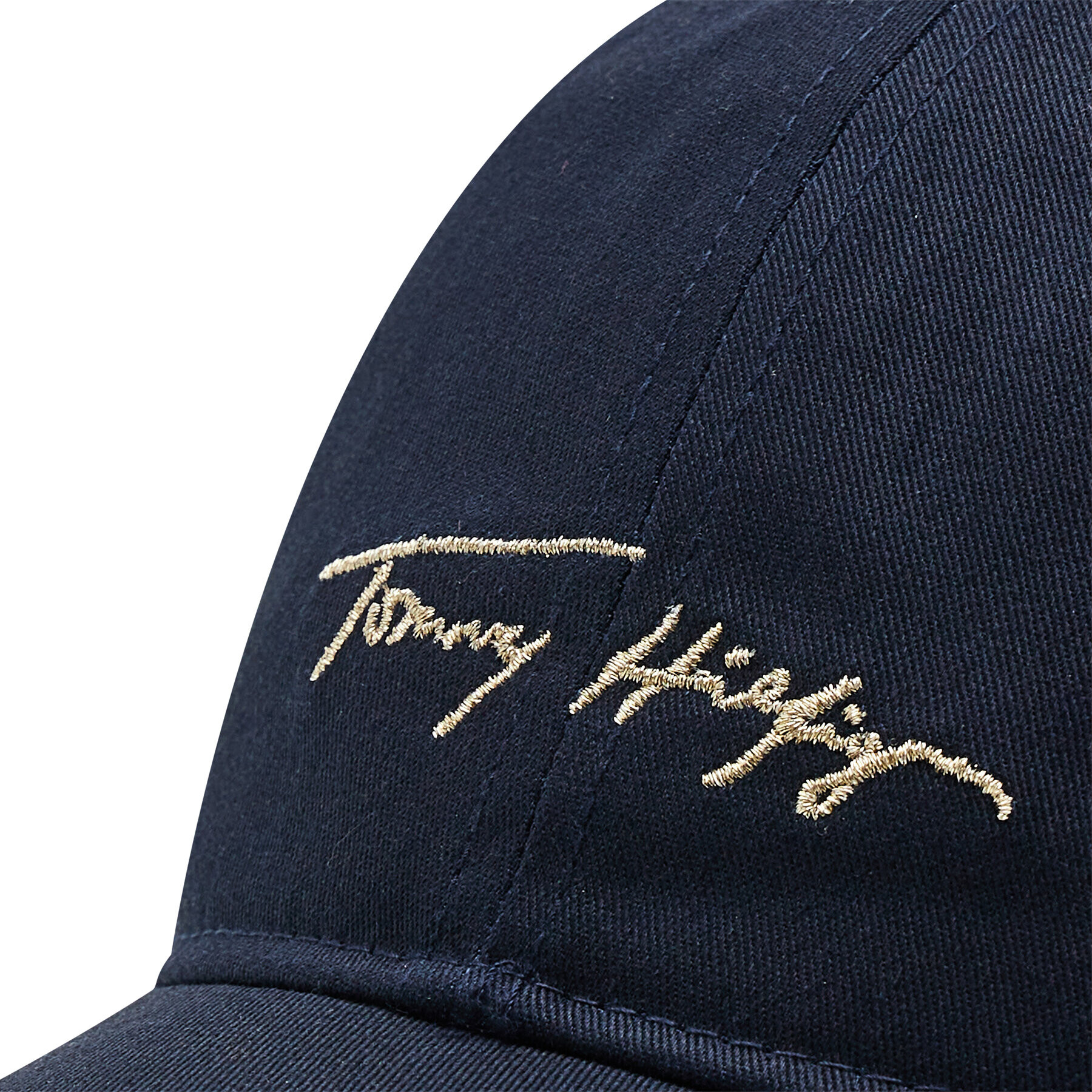 Tommy Hilfiger Kšiltovka Iconic Signature Cap AW0AW11679 Tmavomodrá - Pepit.cz