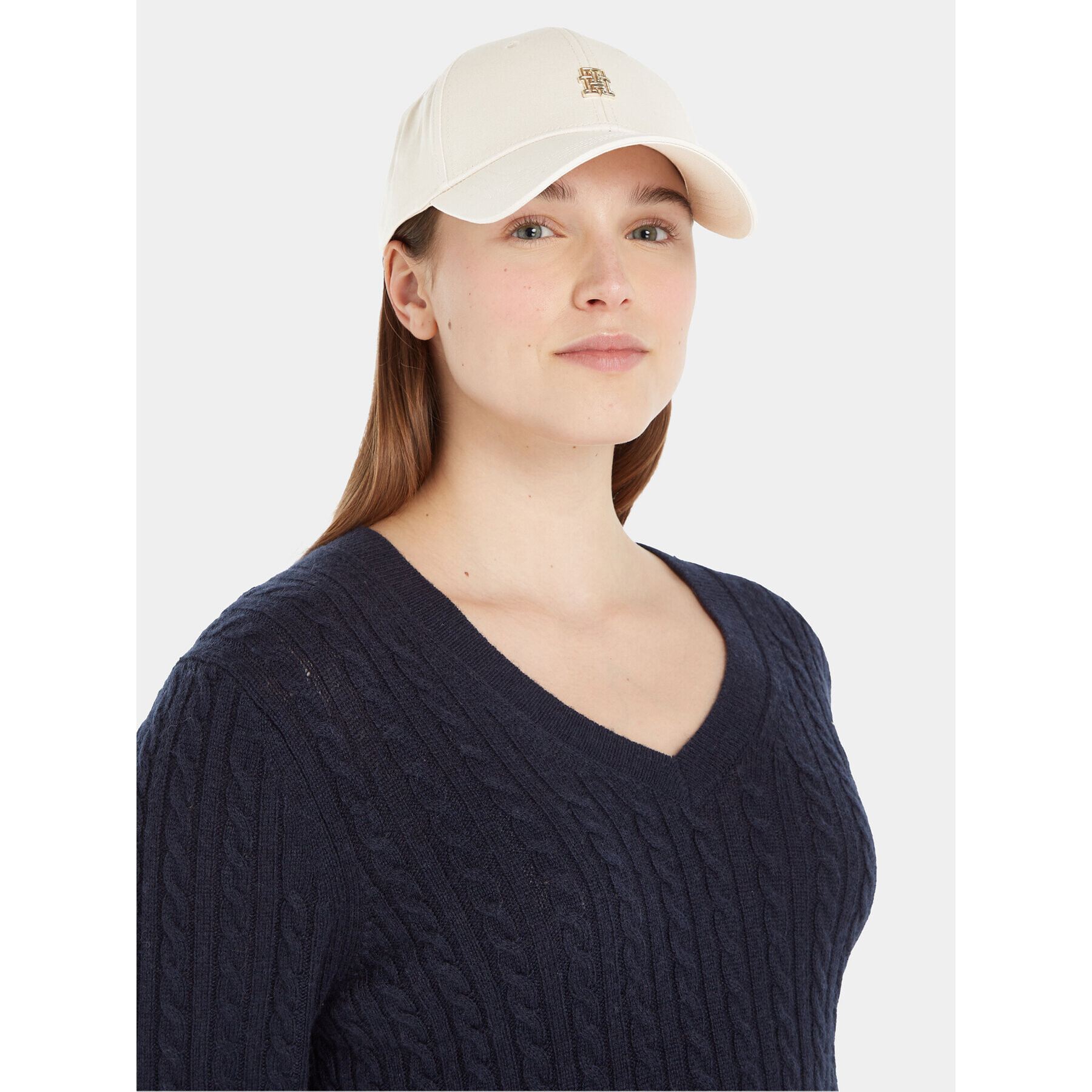 Tommy Hilfiger Kšiltovka Monogram Cap AW0AW15294 Béžová - Pepit.cz