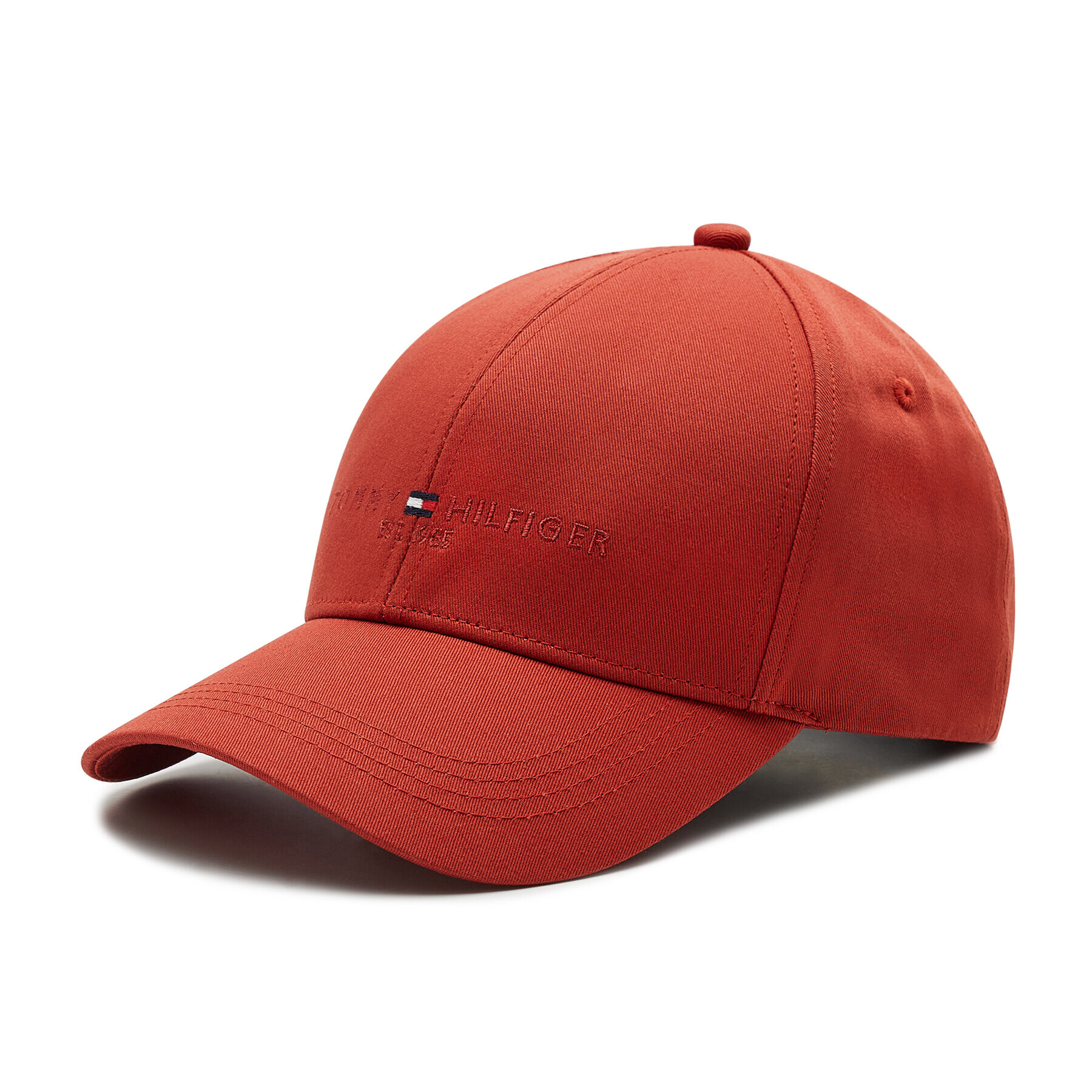 Tommy Hilfiger Kšiltovka Th Established Cap AM0AM08277 Červená - Pepit.cz