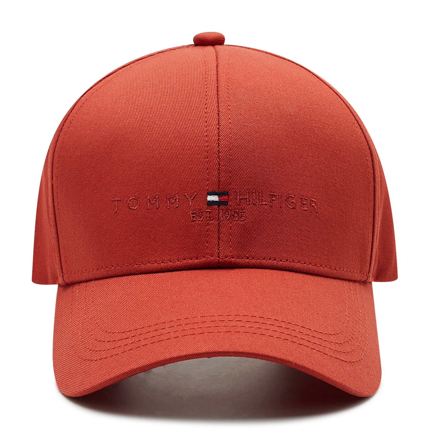 Tommy Hilfiger Kšiltovka Th Established Cap AM0AM08277 Červená - Pepit.cz