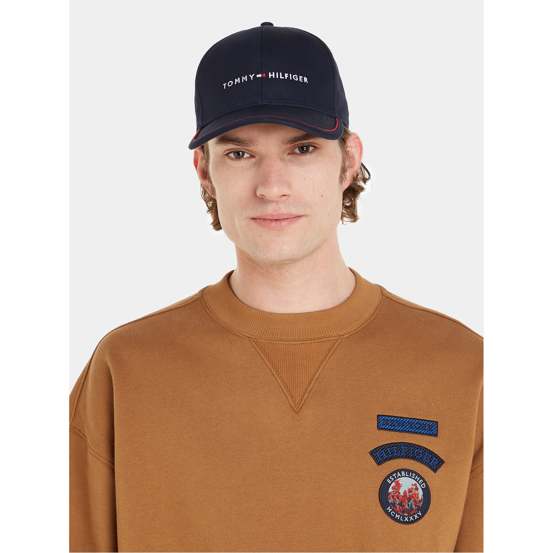 Tommy Hilfiger Kšiltovka Th Skyline Cap AM0AM11494 Tmavomodrá - Pepit.cz