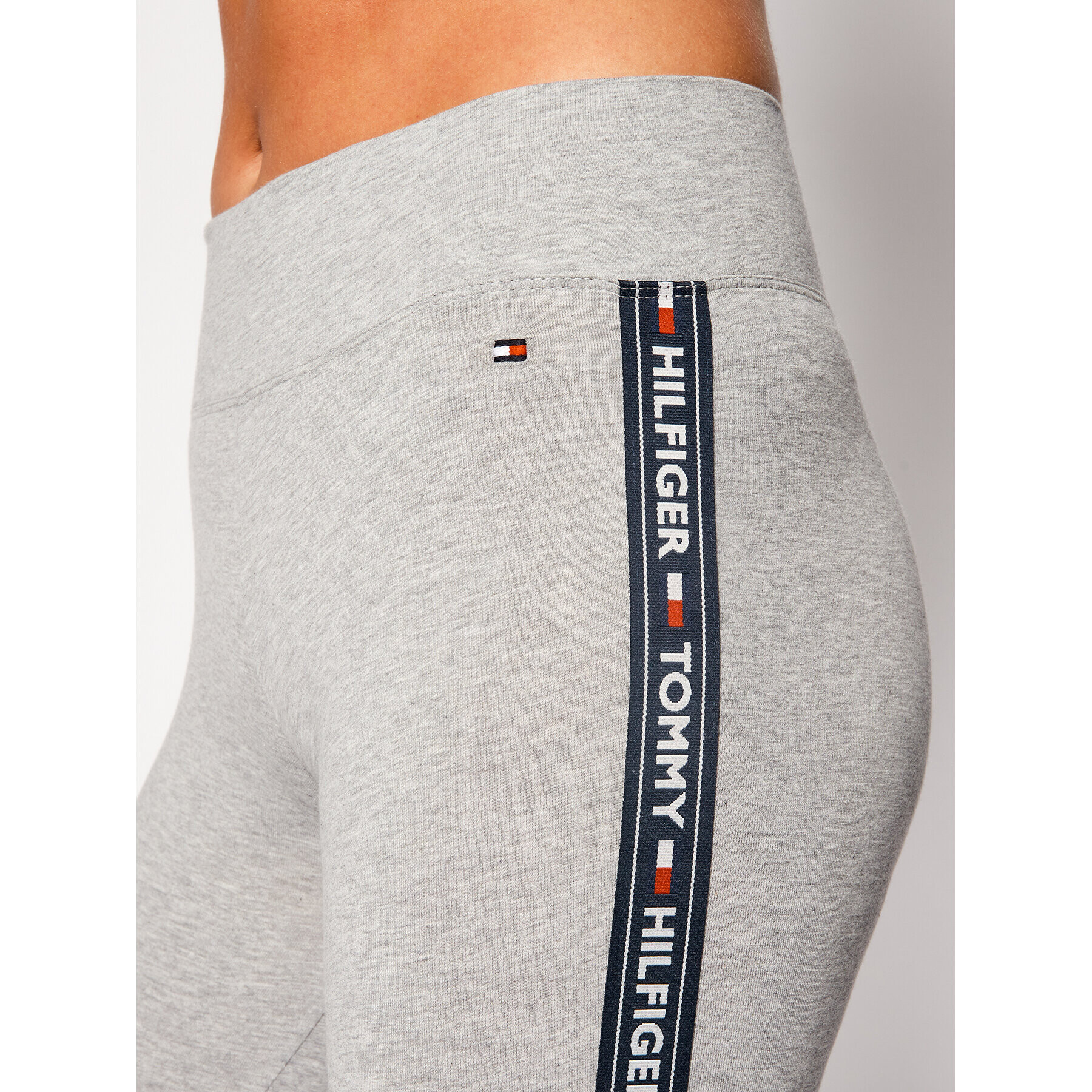 Tommy Hilfiger Legíny UW0UW00563 Šedá Slim Fit - Pepit.cz