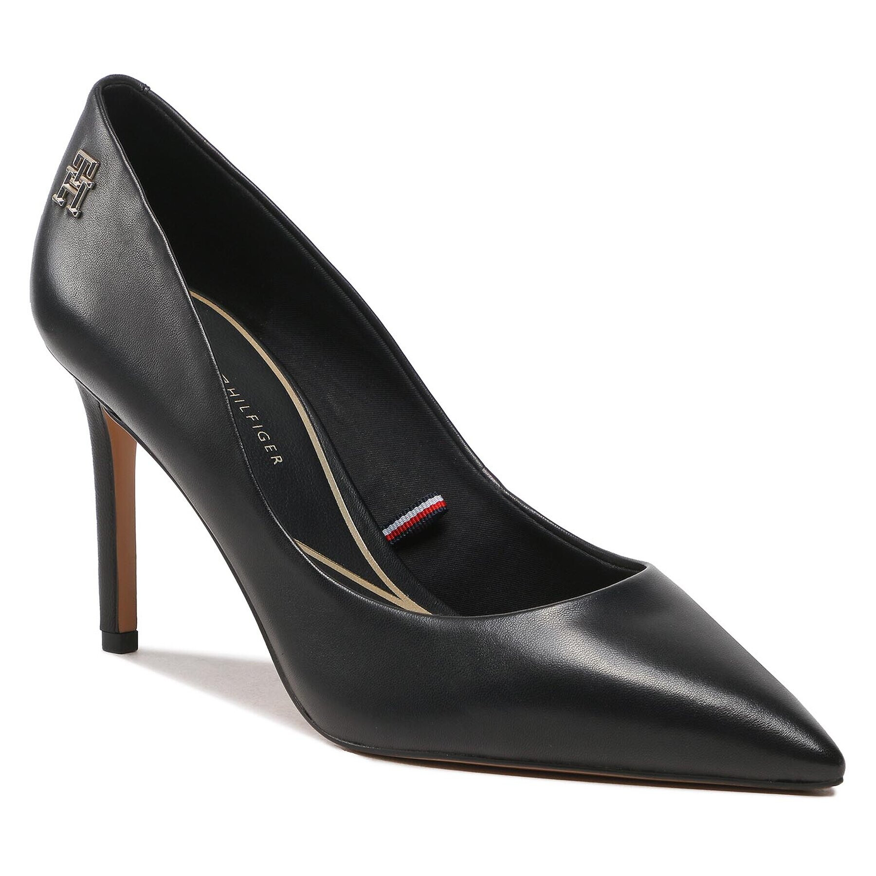 Tommy Hilfiger Lodičky Th Pointy Feminine Pump FW0FW07000 Černá - Pepit.cz