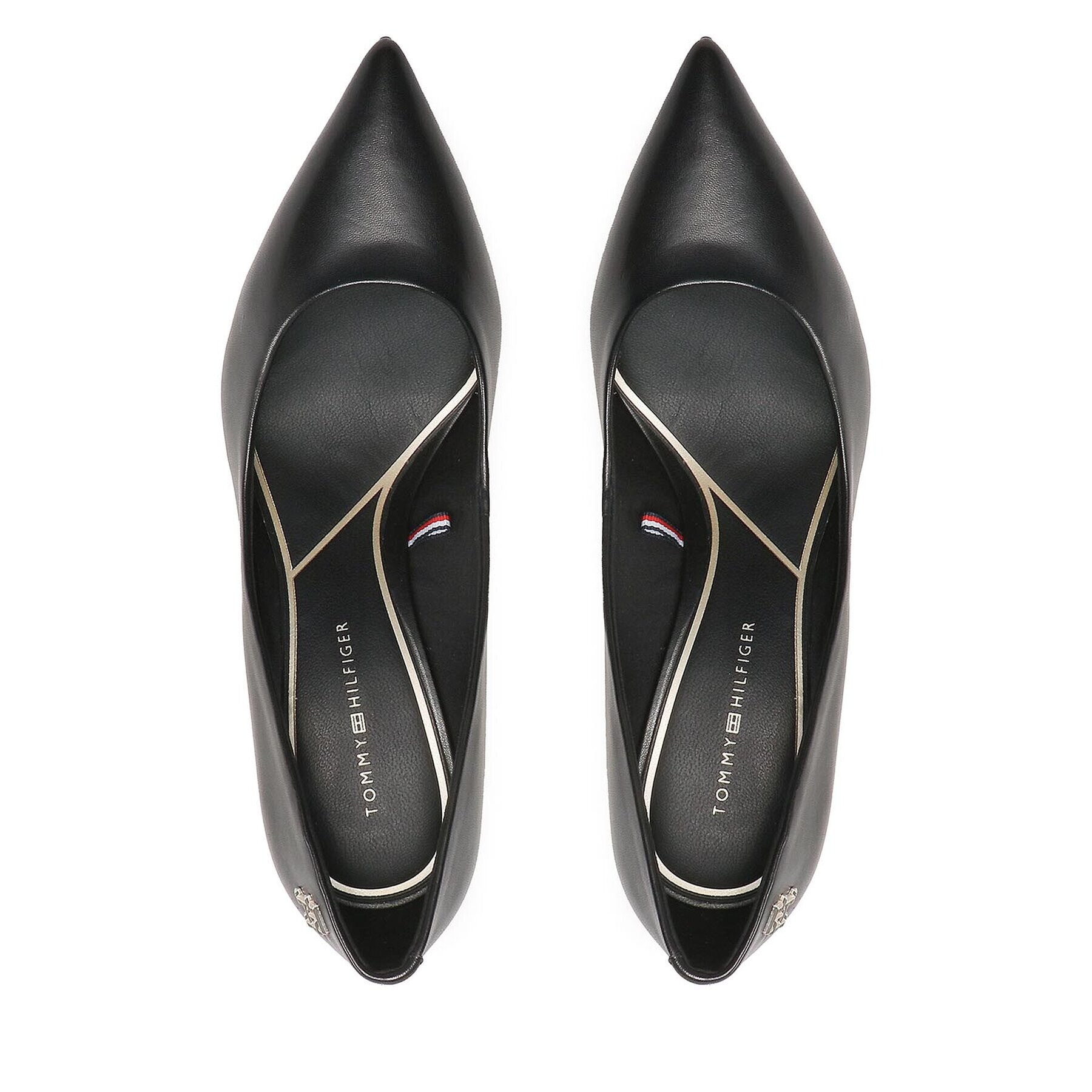 Tommy Hilfiger Lodičky Th Pointy Feminine Pump FW0FW07000 Černá - Pepit.cz