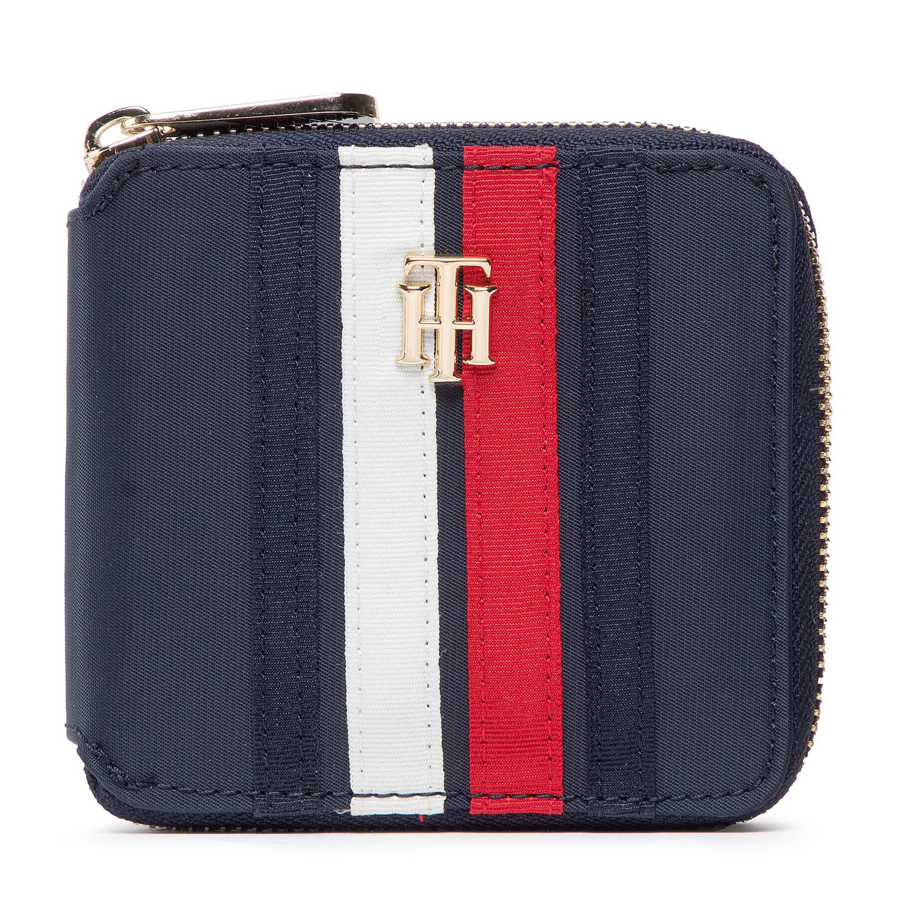 Tommy Hilfiger Malá dámská peněženka Poppy Med Za Corp AW0AW13656 Tmavomodrá - Pepit.cz